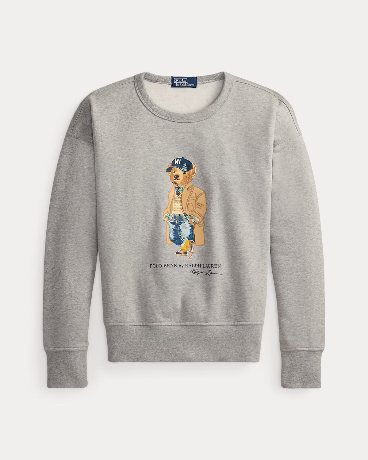 Polo Ralph Lauren miesten collegepaita Vintage Fit Polo Bear Sweatshirt, harmaa
