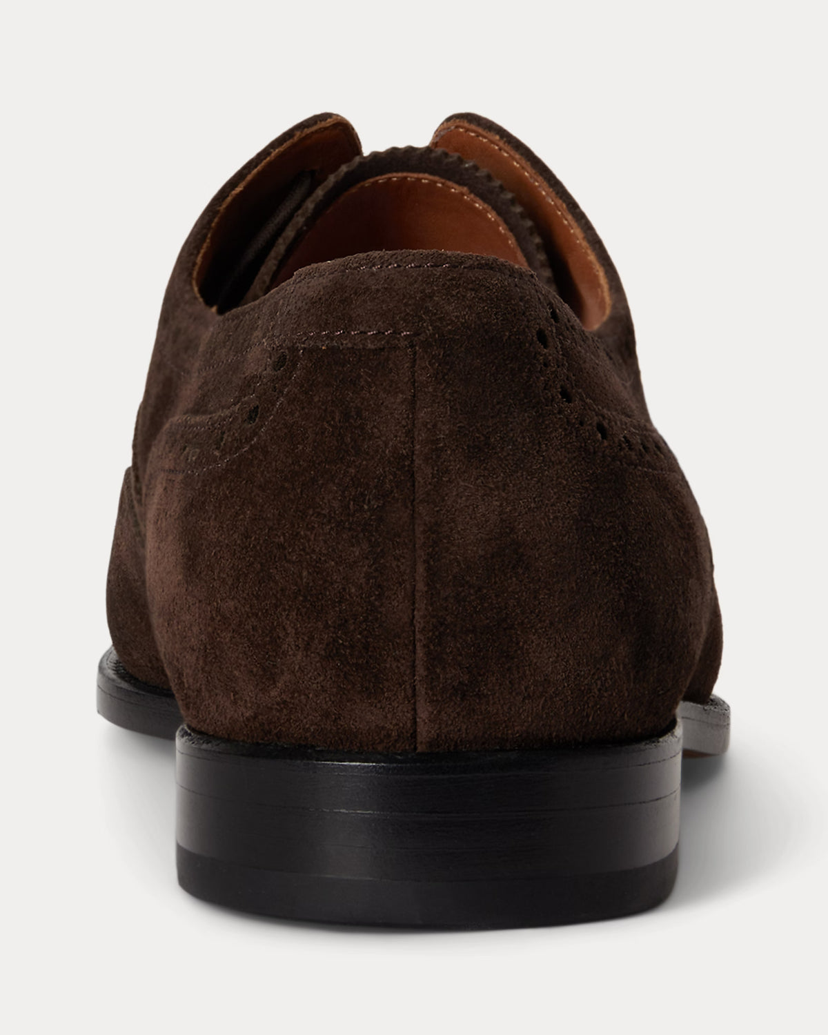 Polo Ralph Lauren miesten kengät Owen Suede Wingtip Shoe, Dark Chocolate