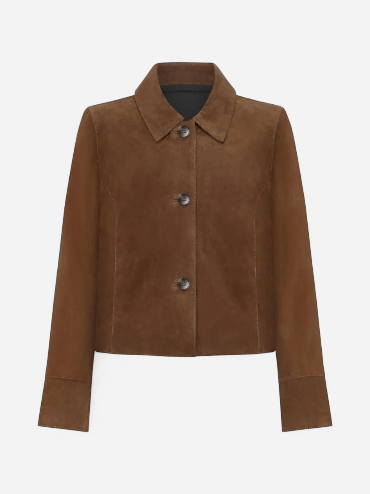 Saki naisten nahkatakki Thea Jacket, konjakinruskea - Kekäle.fi
