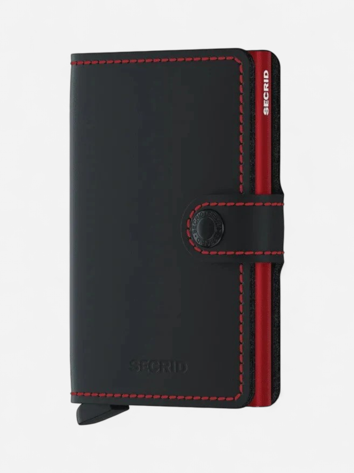 Secrid Korttikotelo, MINIWALLET MATTE BLACK RED Musta - Kekäle.fi
