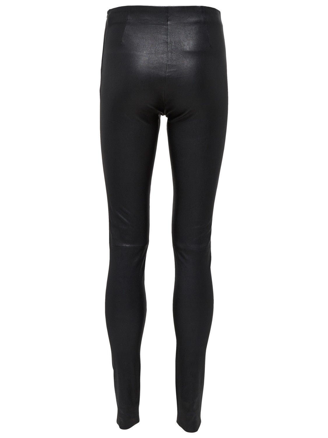 selected-femme-nahkahousut-sylvia-mw-stretch-leather-musta-2
