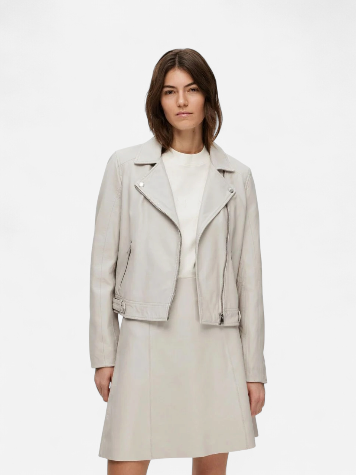 Selected Femme Naisten Nahkatakki, Katie Leather Jacket Kitti - Kekäle.fi