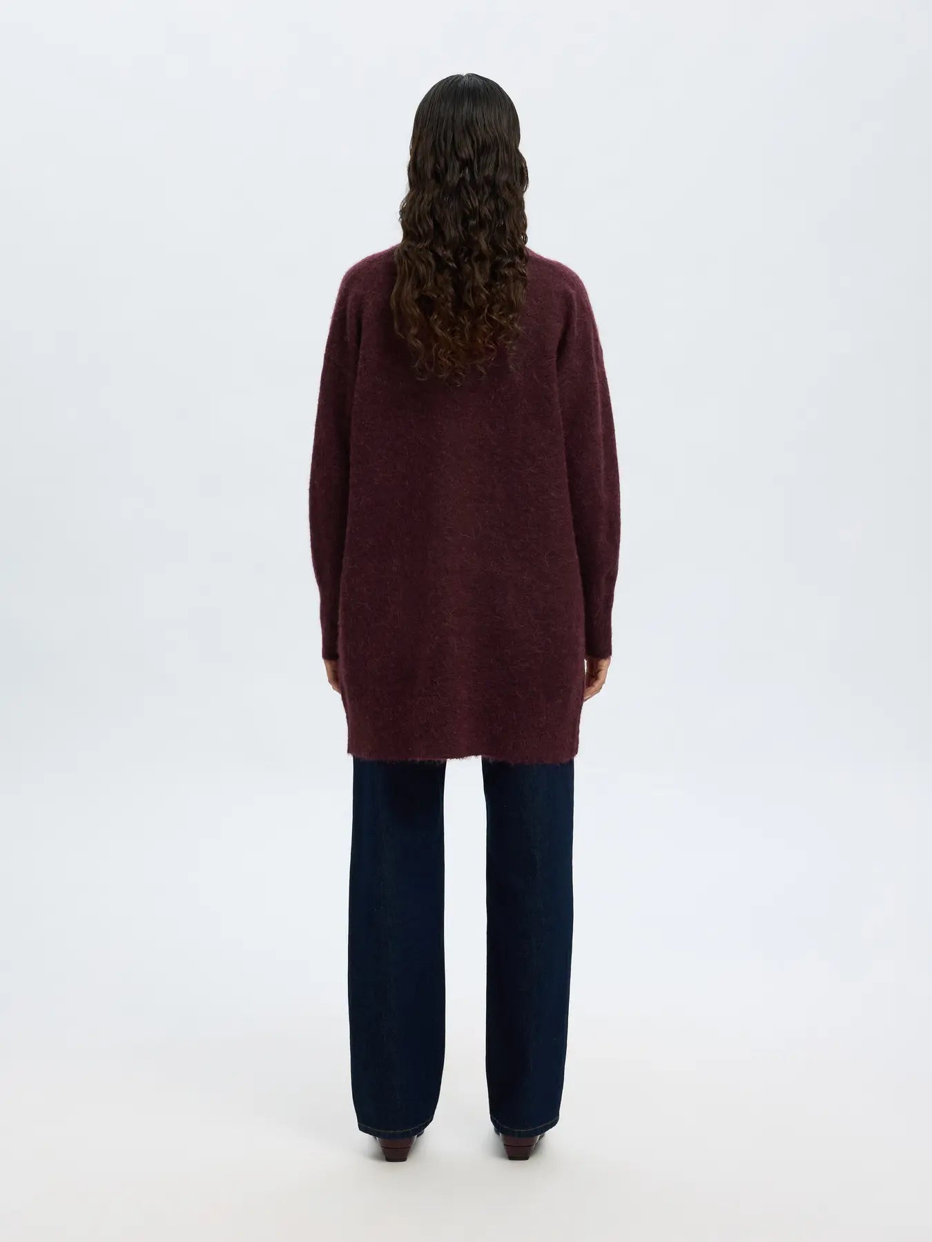 selected-femme-naisten-neuletakki-lulu-new-knit-long-cardigan-fig-melange-2