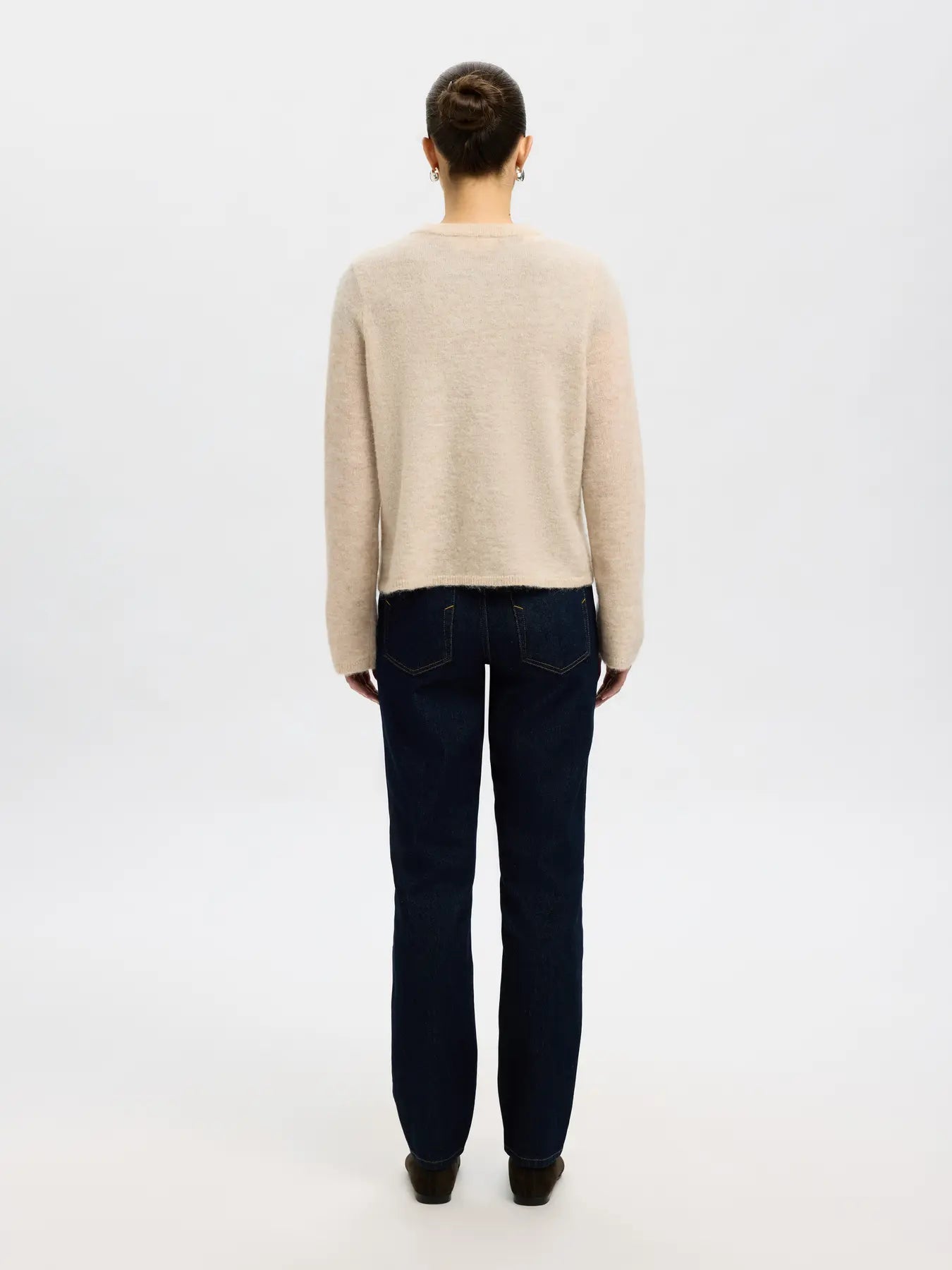 selected-femme-naisten-neuletakki-slflulu-new-ls-knit-cardigan-birch-melange-2