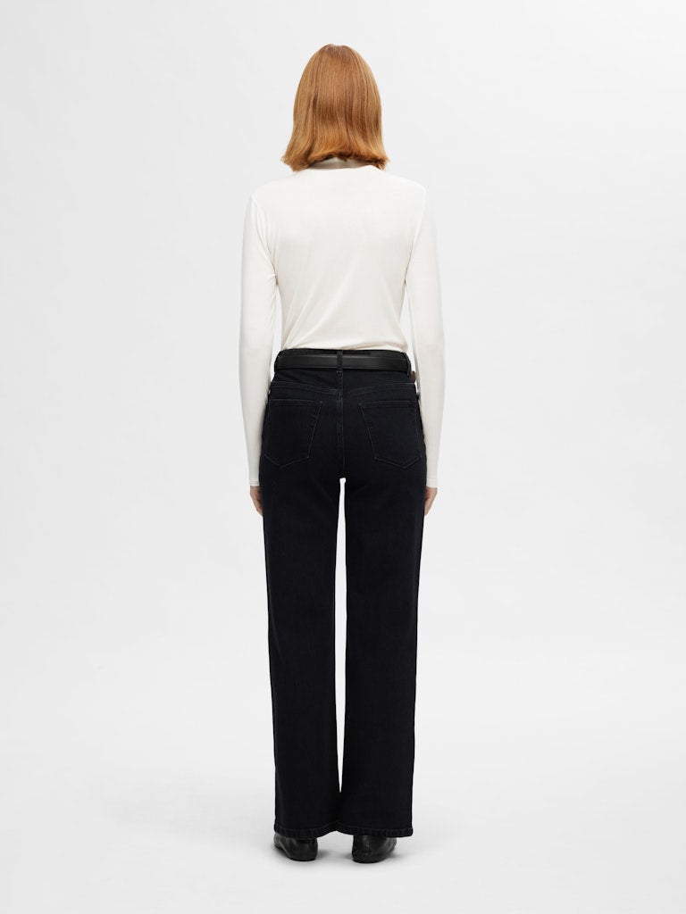 selected-femme-naisten-paita-slfmanja-ls-high-neck-noos-snow-white-6
