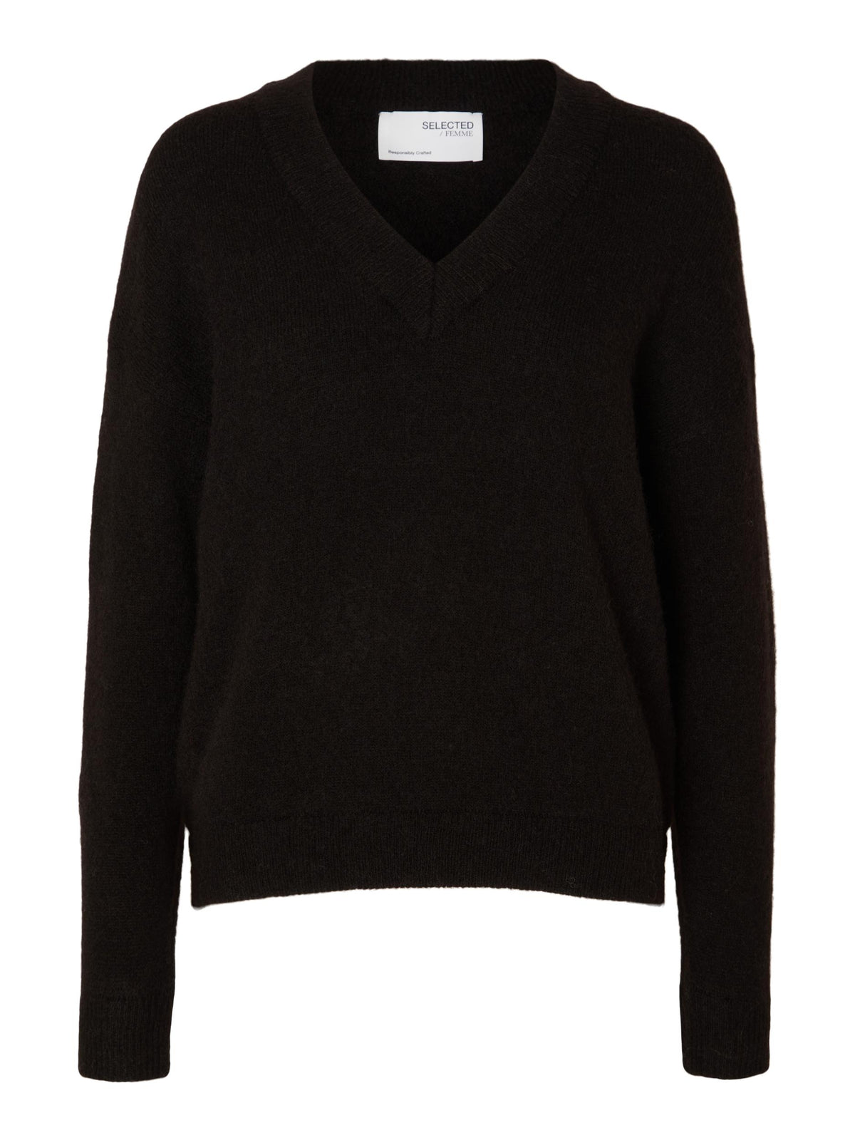 selected-femme-neule-slfmaline-ls-knit-v-neck-musta-3