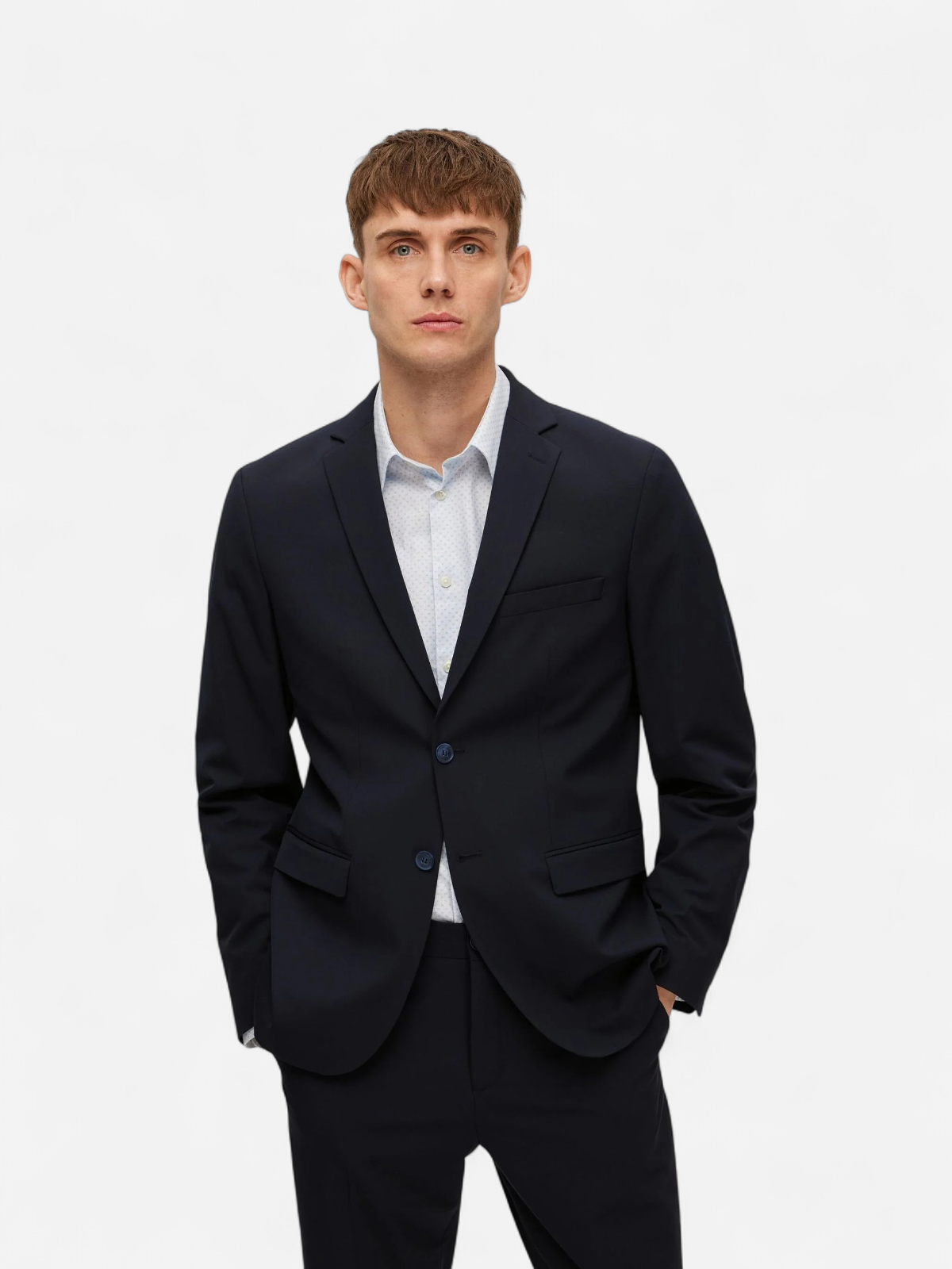 Selected Homme miesten bleiseri Liam BZL Flex NOS, Navy Blazer - Kekäle.fi