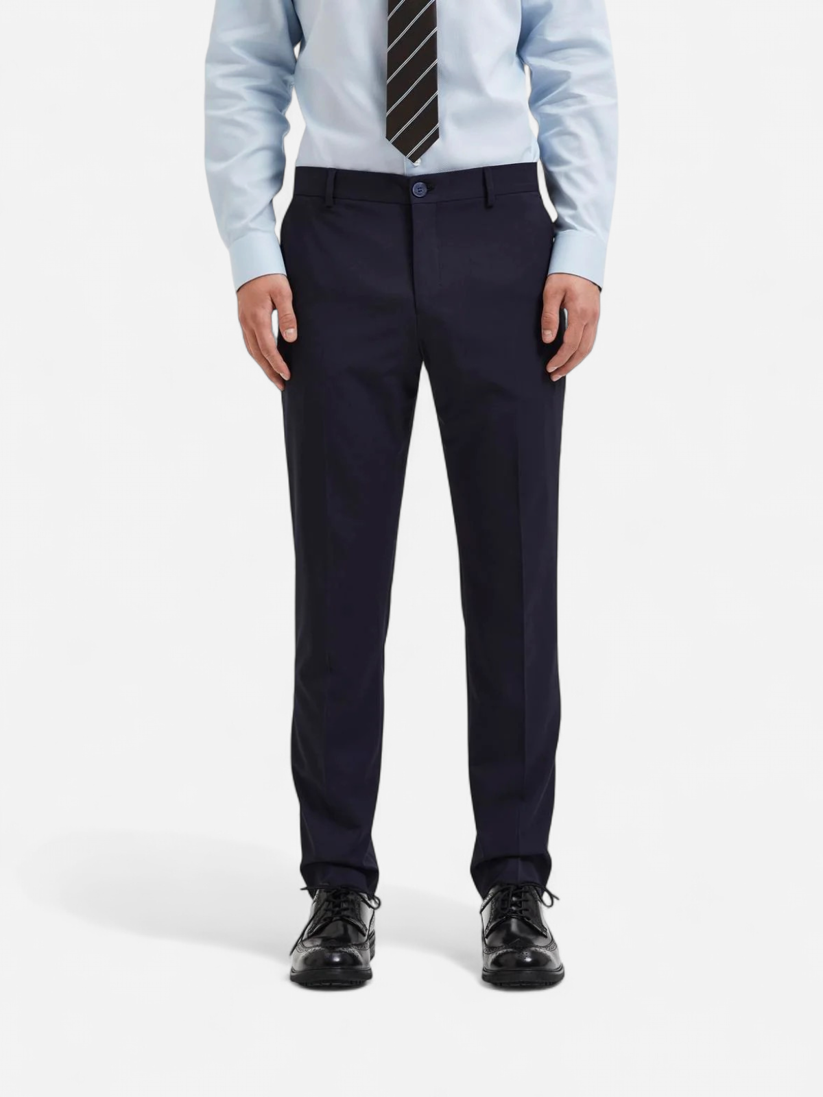 Selected Homme miesten housut Liam TRS Flex NOS, Navy Blazer - Kekäle.fi
