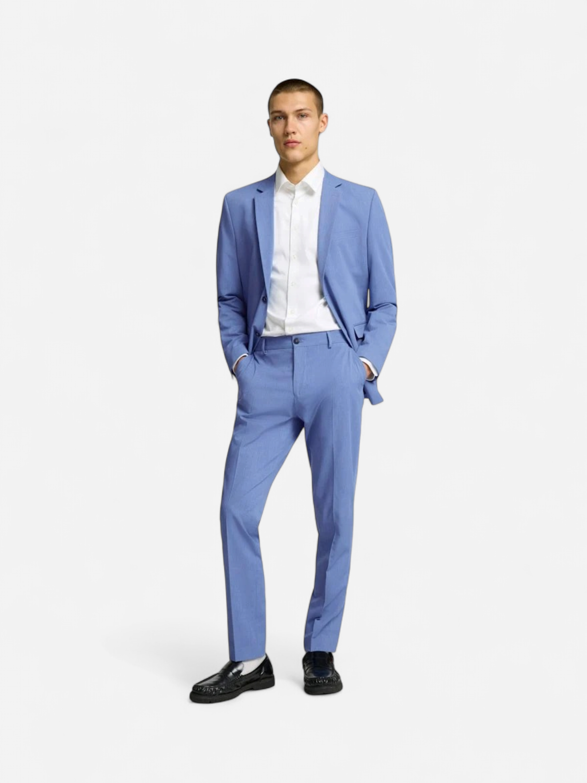 Selected Homme Miesten Housut, LIAM TRS FLEX NOS Sininen - Kekäle.fi