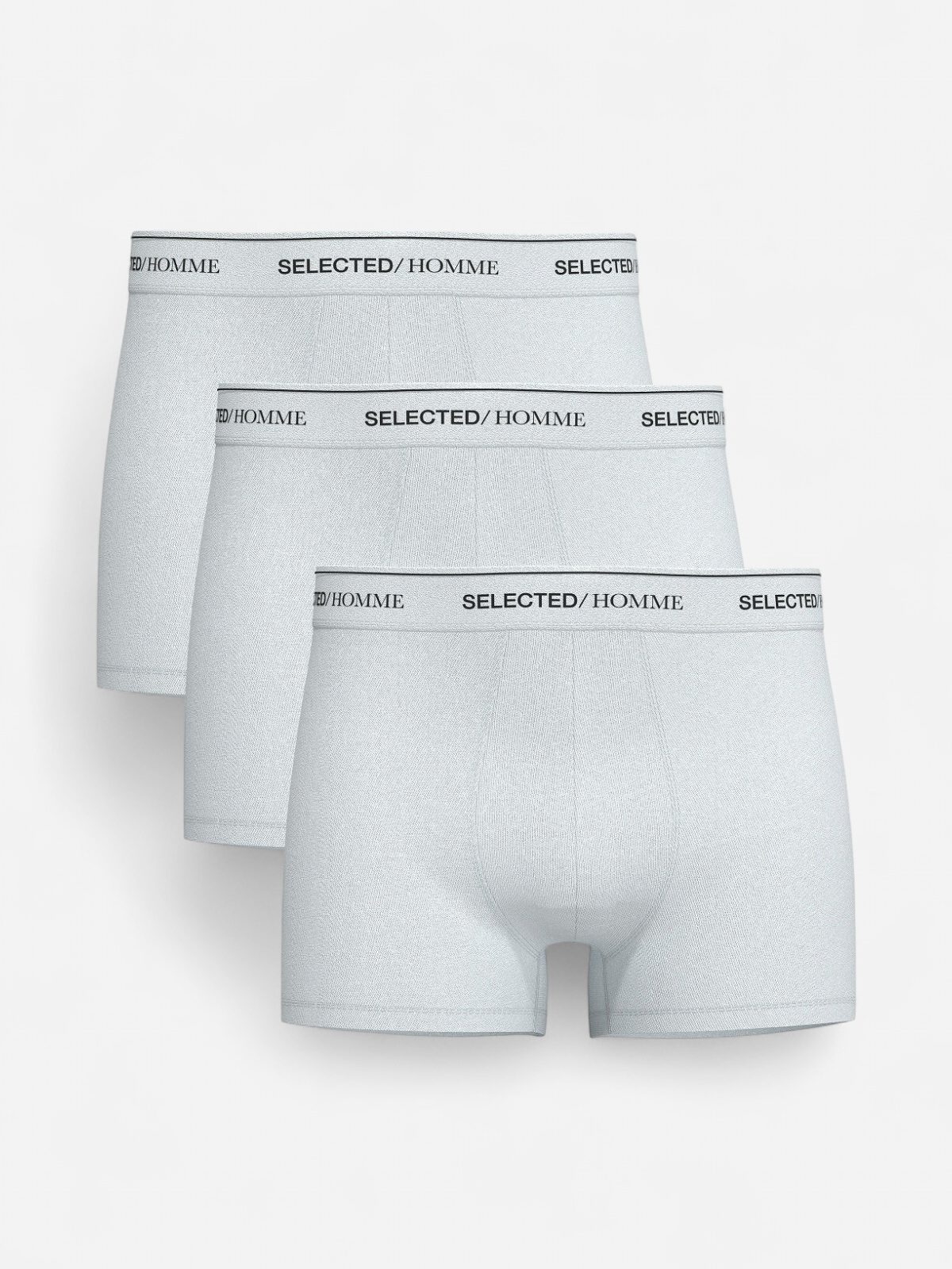 Selected miesten bokserit, LIAM 3-PACK TRUNK Valkoinen - Kekäle.fi