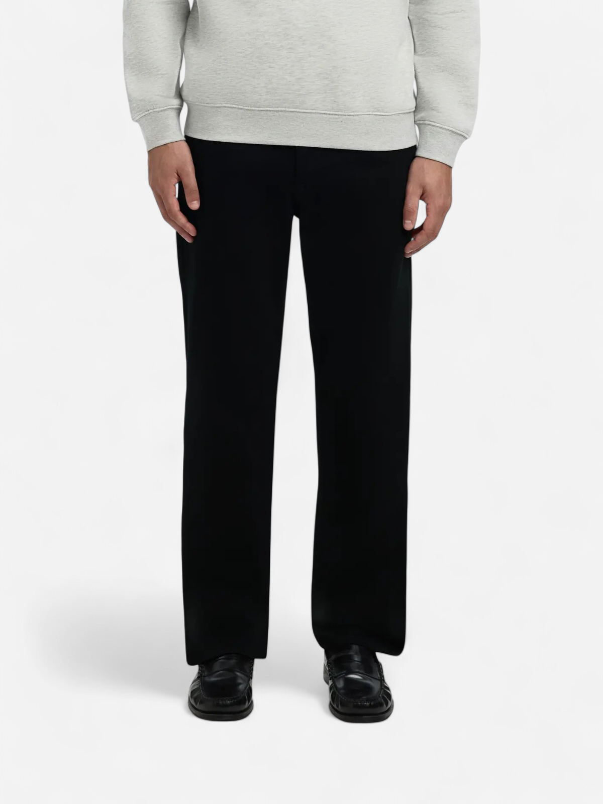 Selected Miesten Farkut, 196-Straight Ben Stay Black 600 Jeans Black Denim - Kekäle.fi