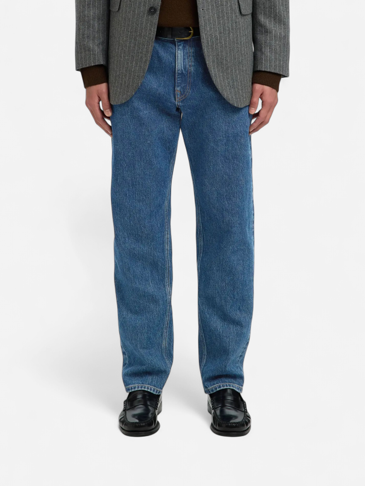 Selected miesten farkut, SLH196-STRAIGHT BEN KORI JEANS Sininen, Indigo - Kekäle.fi