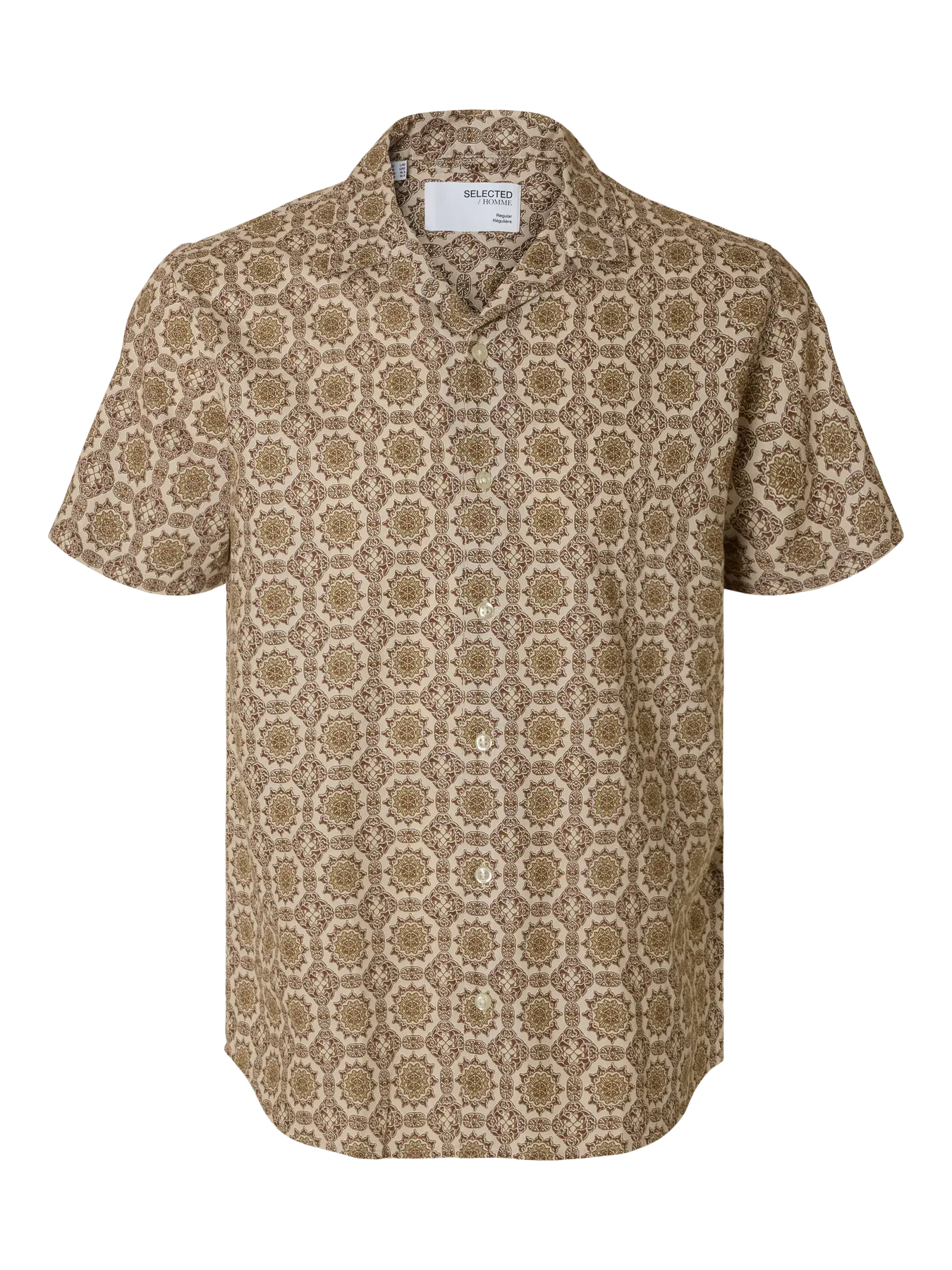 selected-miesten-paita-new-linen-shirt-resort-ruskea-kuosi-3