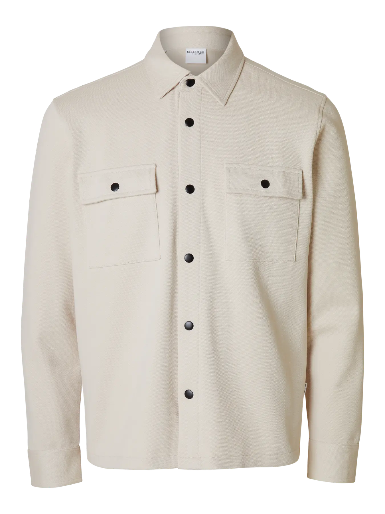 selected-miesten-paitatakki-jackie-sweat-jacket-oatmeal-3