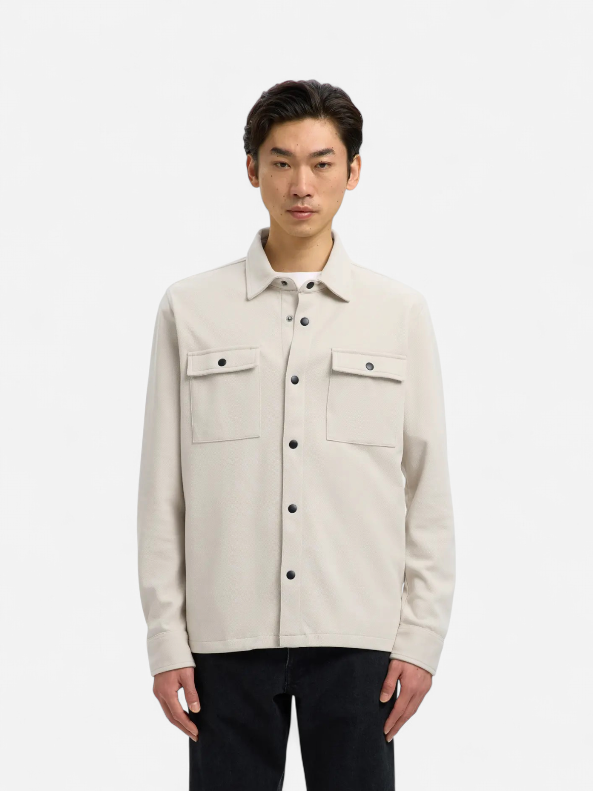 Selected Miesten Paitatakki Jackie Sweat Jacket Oatmeal - Kekäle.fi