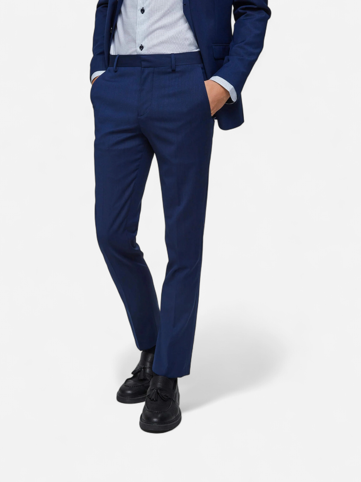 Selected puvunhousut, BILL BLUE SUIT TROUSER Indigo - Kekäle.fi