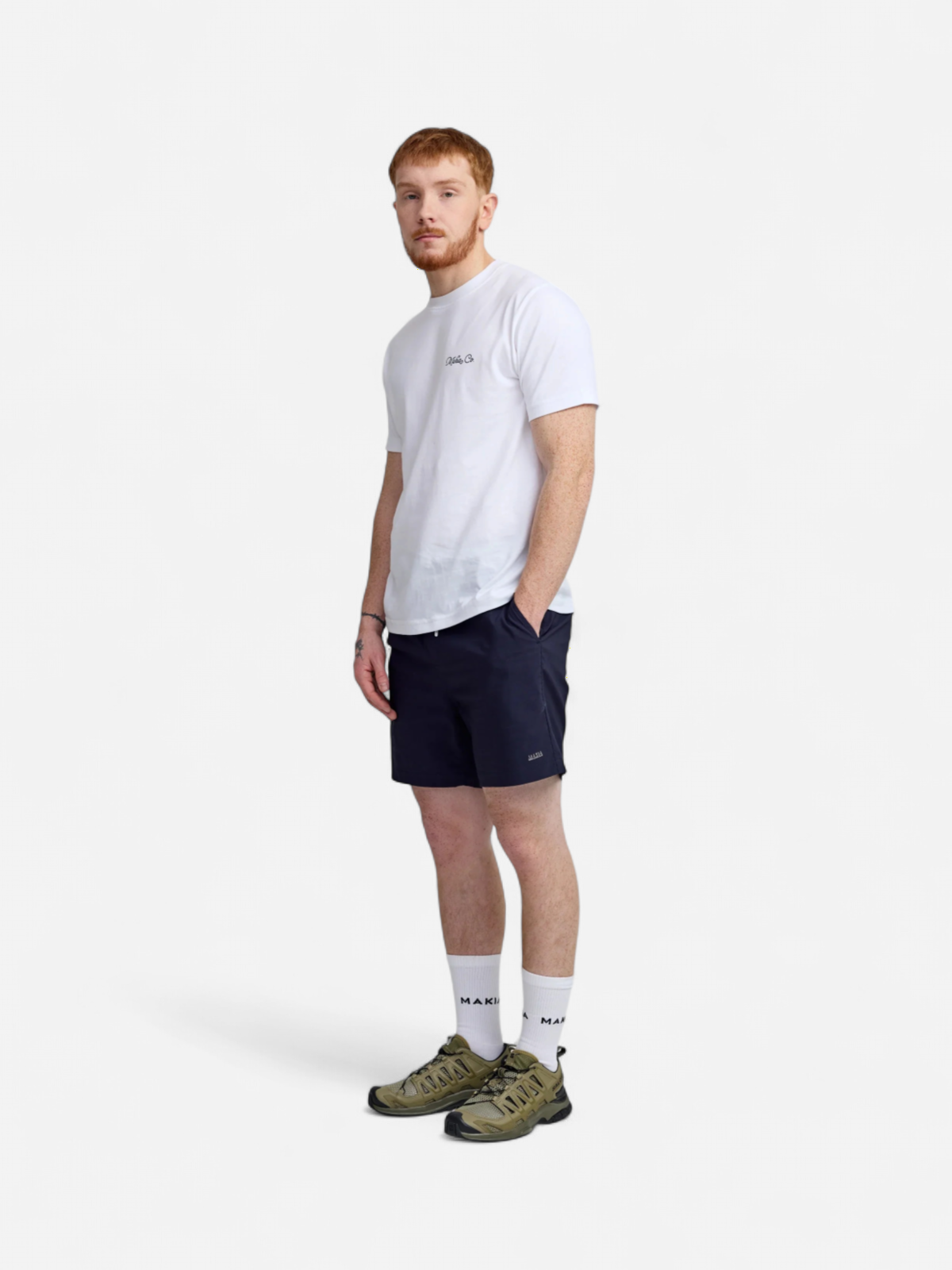 Makia miesten shortsit Shadow Hybrid Shorts, tummansininen - Kekäle.fi