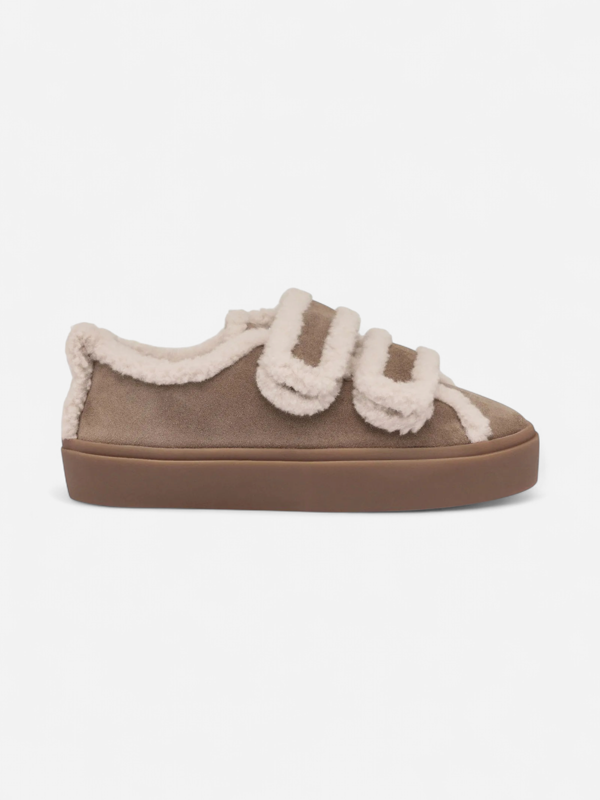 SHEARLING LOW VELCRO SNEAKER RUSKEANHARMAA - Kekäle.fi