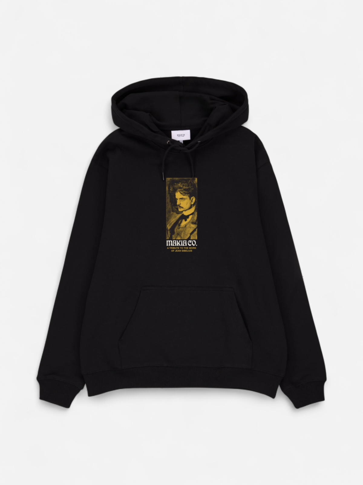 SIBELIUS TRIBUTE HOODED SWEATSHIRT MUSTA - Kekäle.fi