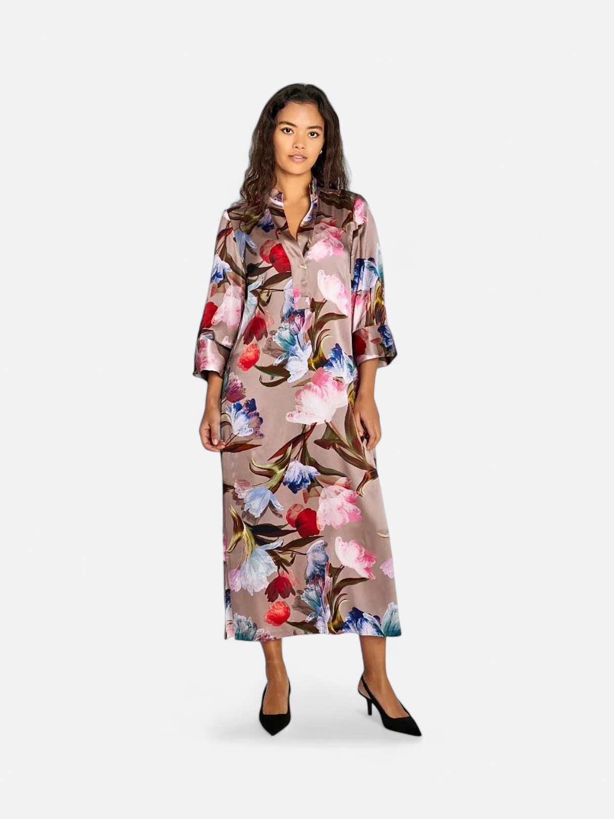Philosophy Blues Original naisten mekko Silky Simbia Dress, monivärinen kuosi - Kekäle.fi