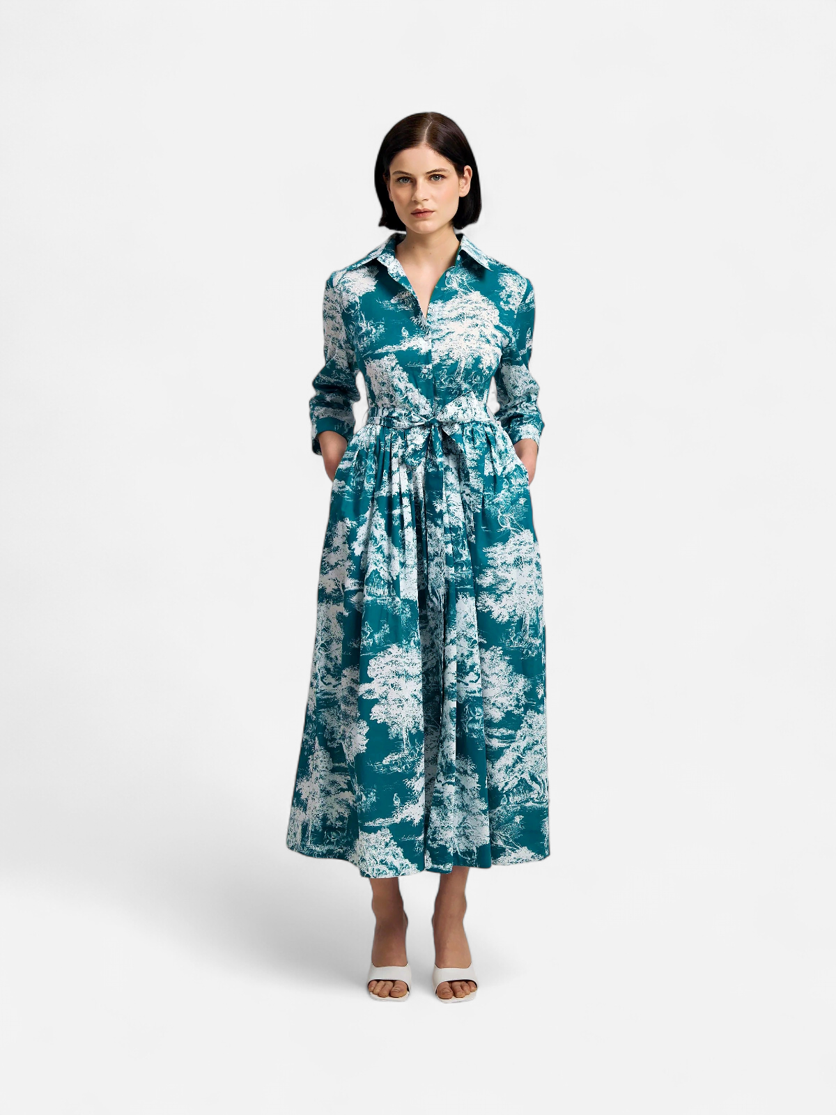 Andiata mekko Sinne Dress, sininen kuosi - Kekäle.fi