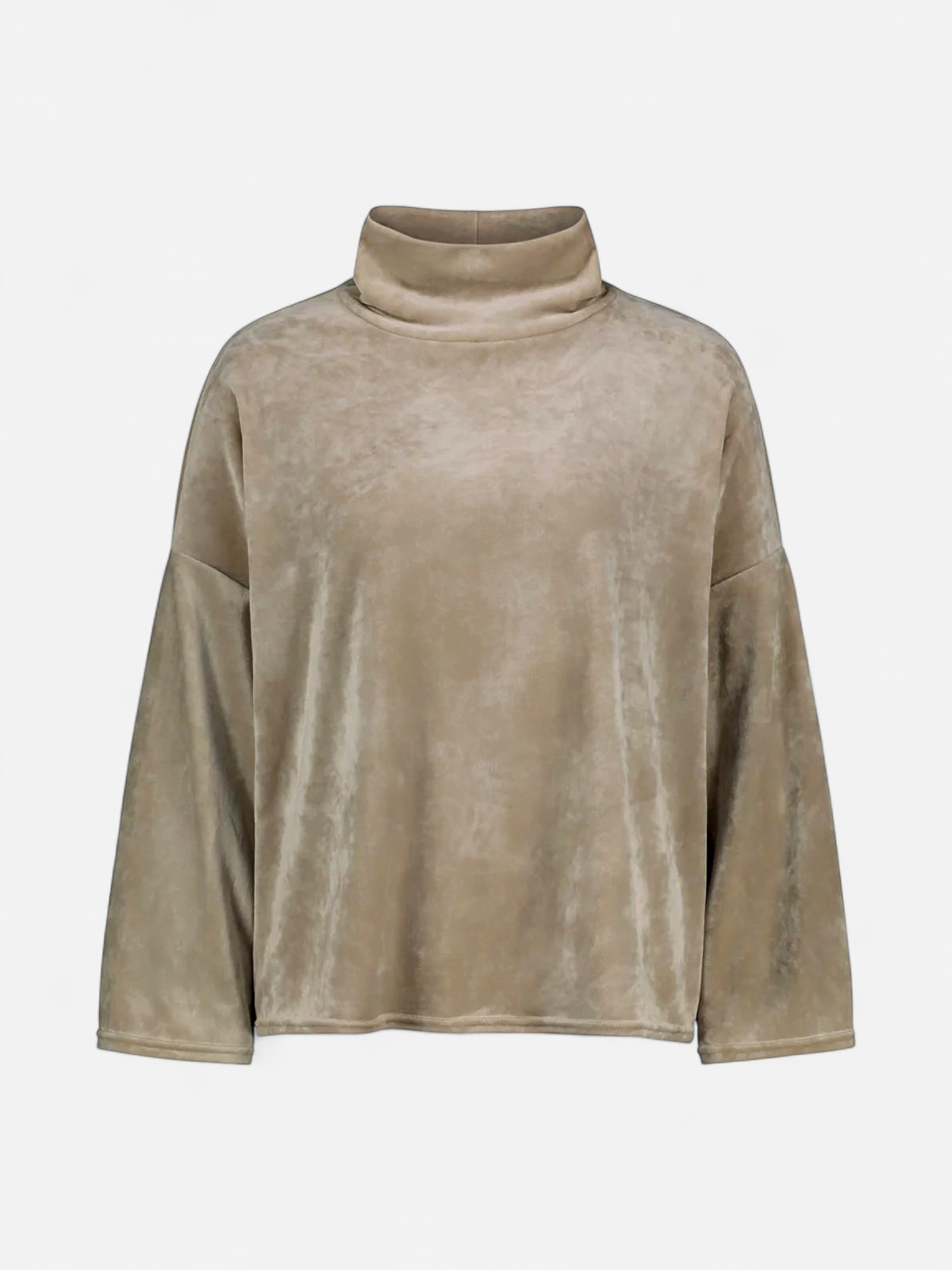 Sinnuu naisten paita Caya Velvet Sweater, vaalea beige - Kekäle.fi