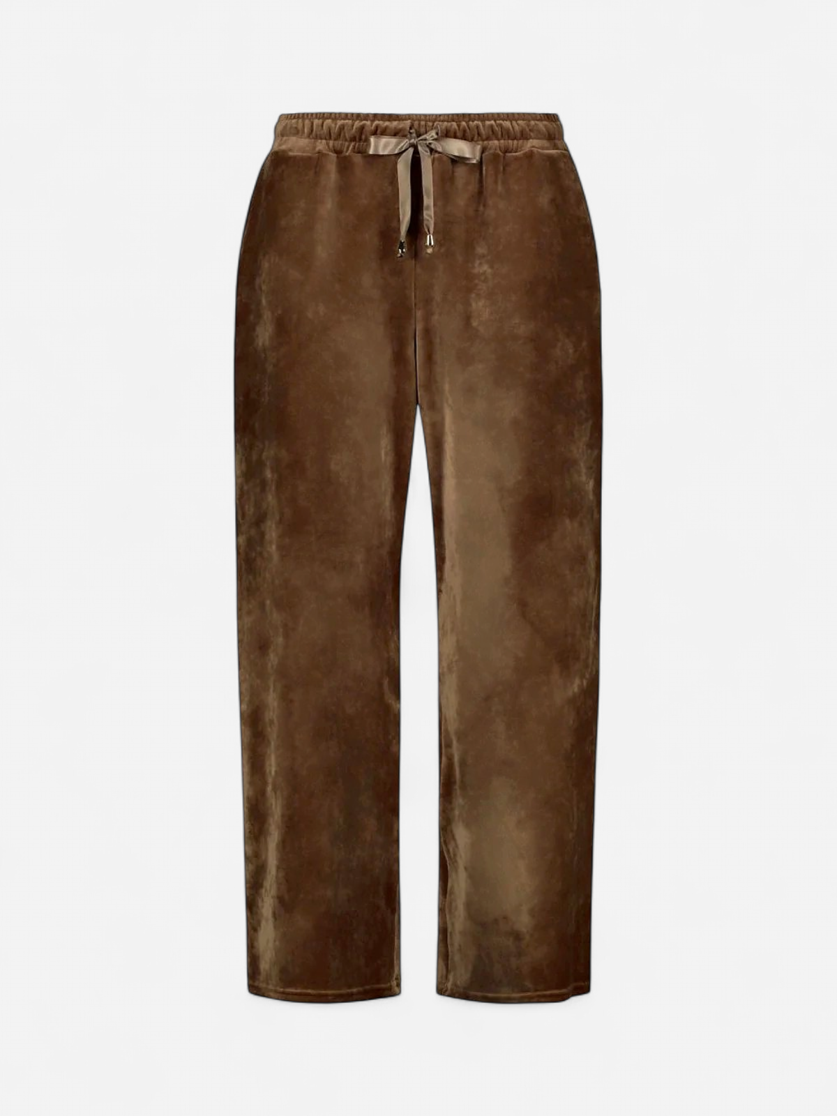 Sinnuu naisten housut Cia Velvet Pants, tummanruskea - Kekäle.fi