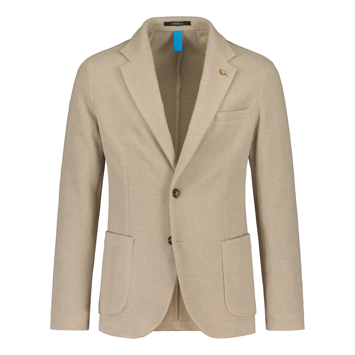 sinnuu-miesten-bleiseri-casual-jersey-blazer-beige-1