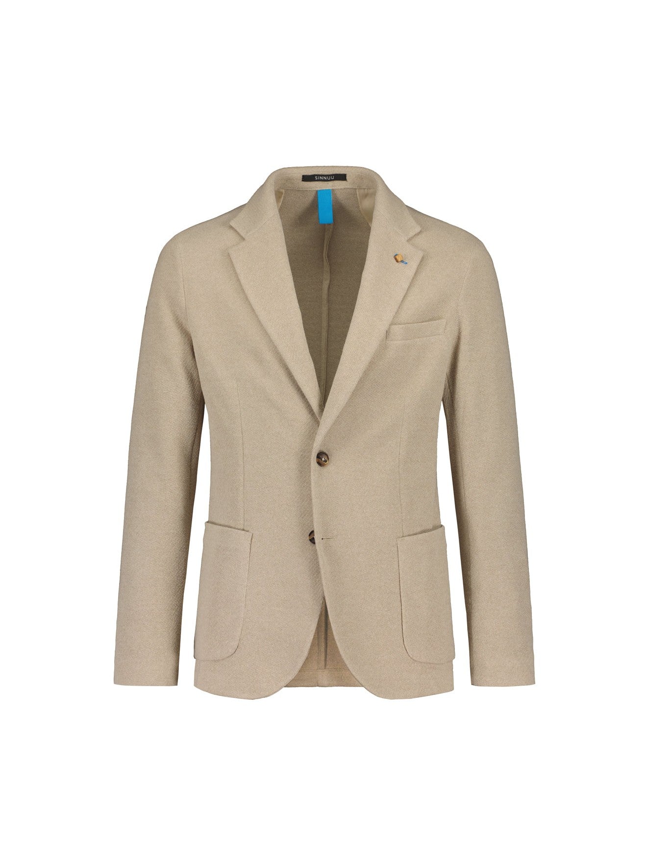 sinnuu-miesten-bleiseri-casual-jersey-blazer-beige-1