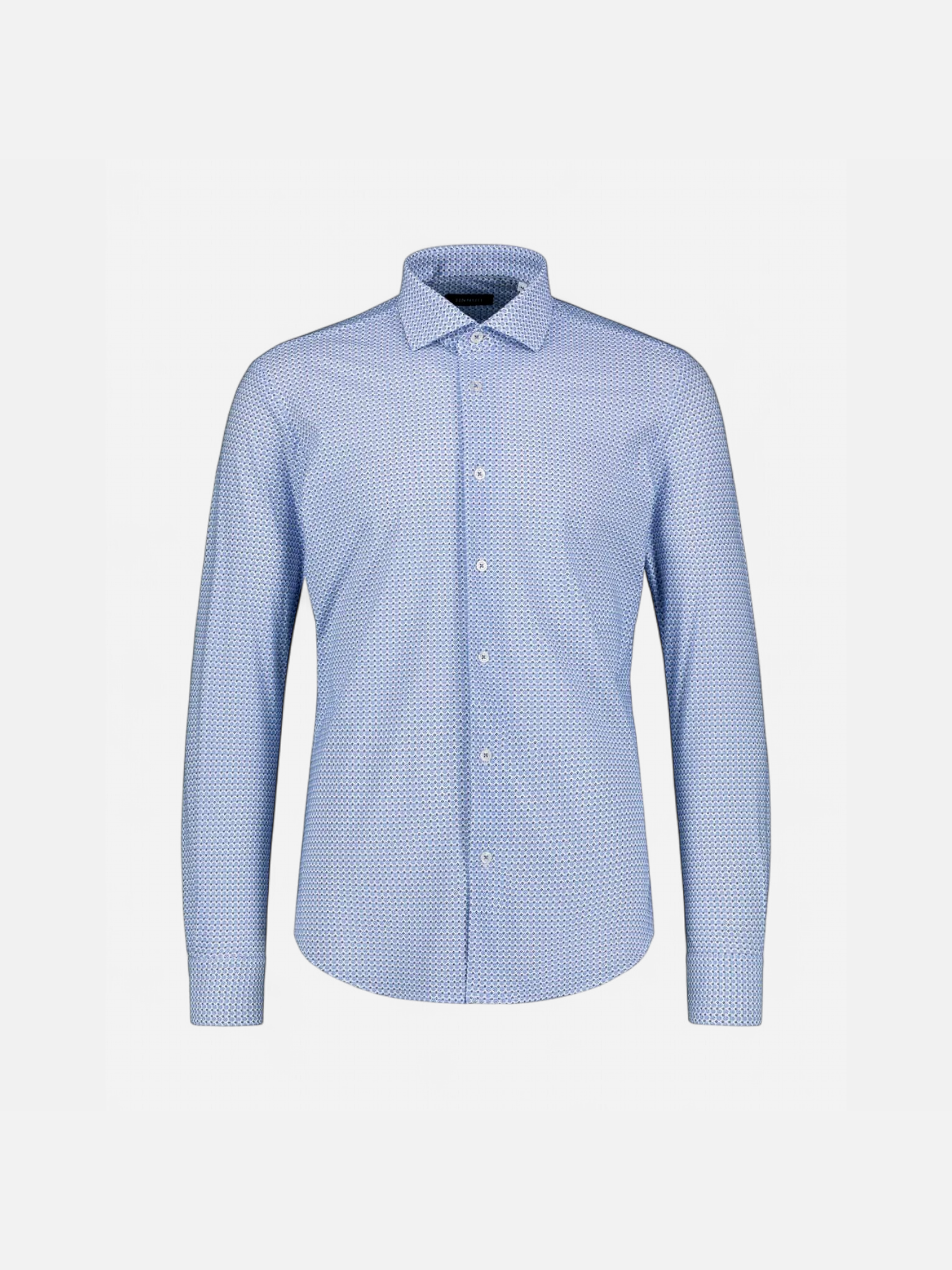 Sinnuu Miesten Kauluspaita, Technical Performance Shirt LS, Sininen Kuosi - Kekäle.fi