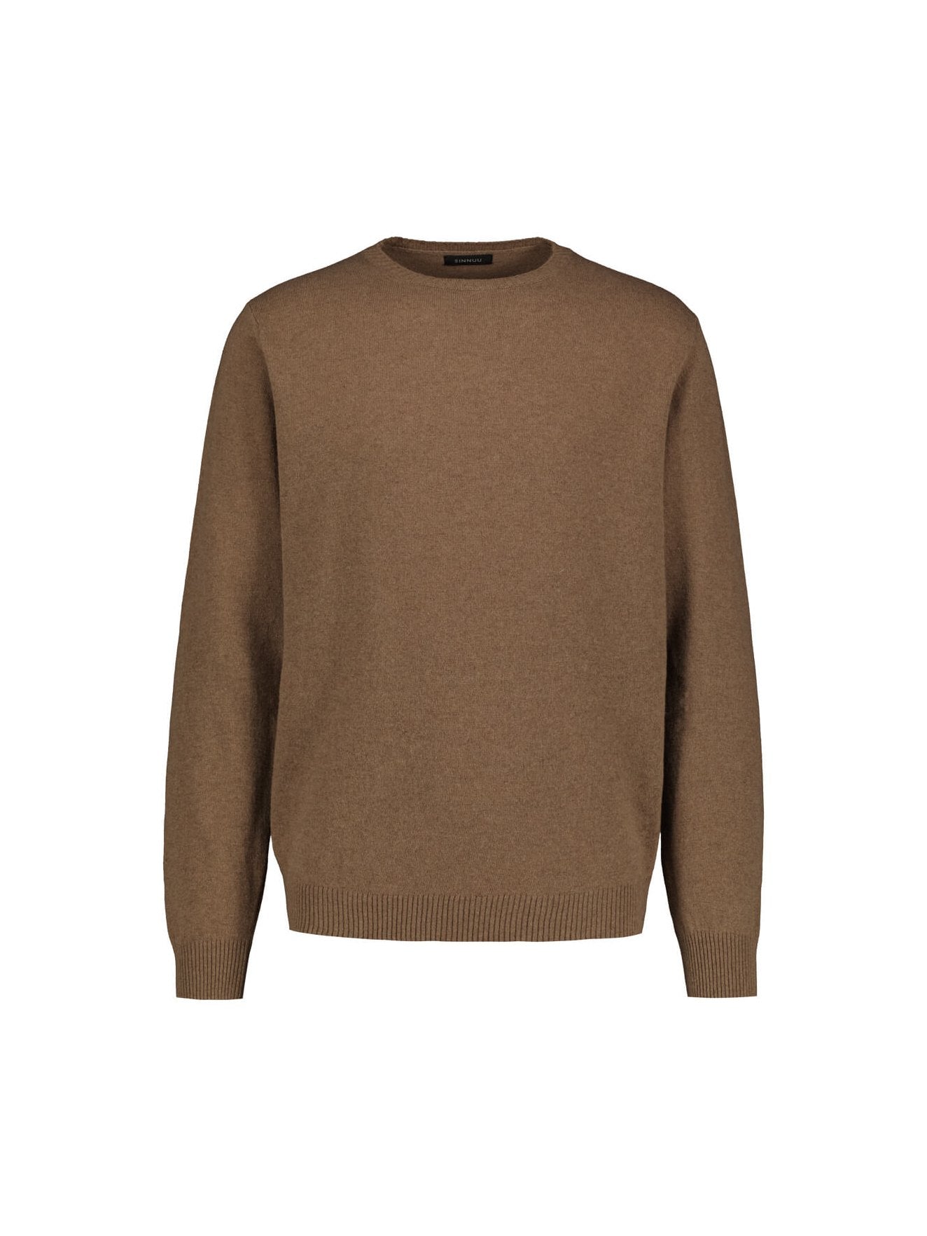 sinnuu-miesten-neule-crew-fine-merino-wool-made-in-italy-beige-1