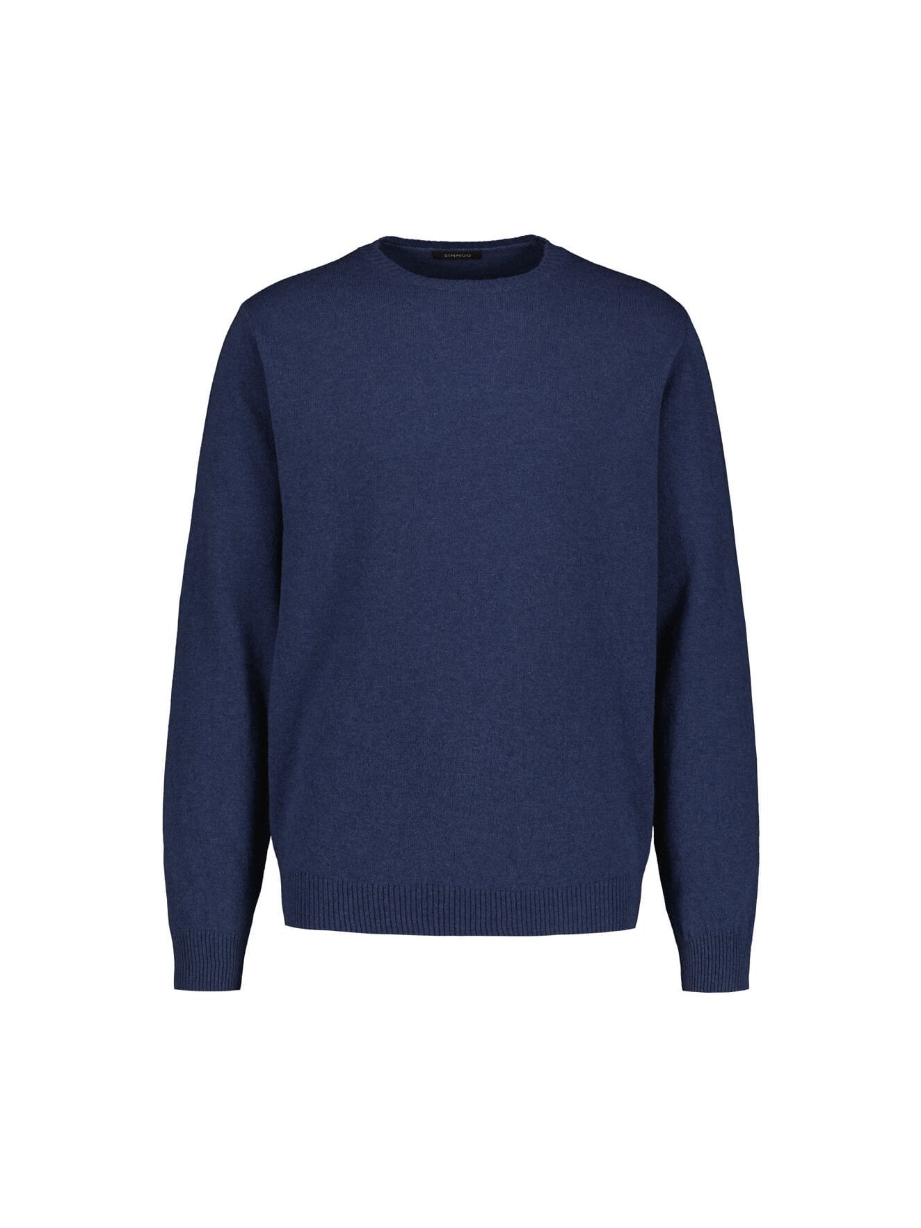 sinnuu-miesten-neule-crew-fine-merino-wool-made-in-italy-indigo-1