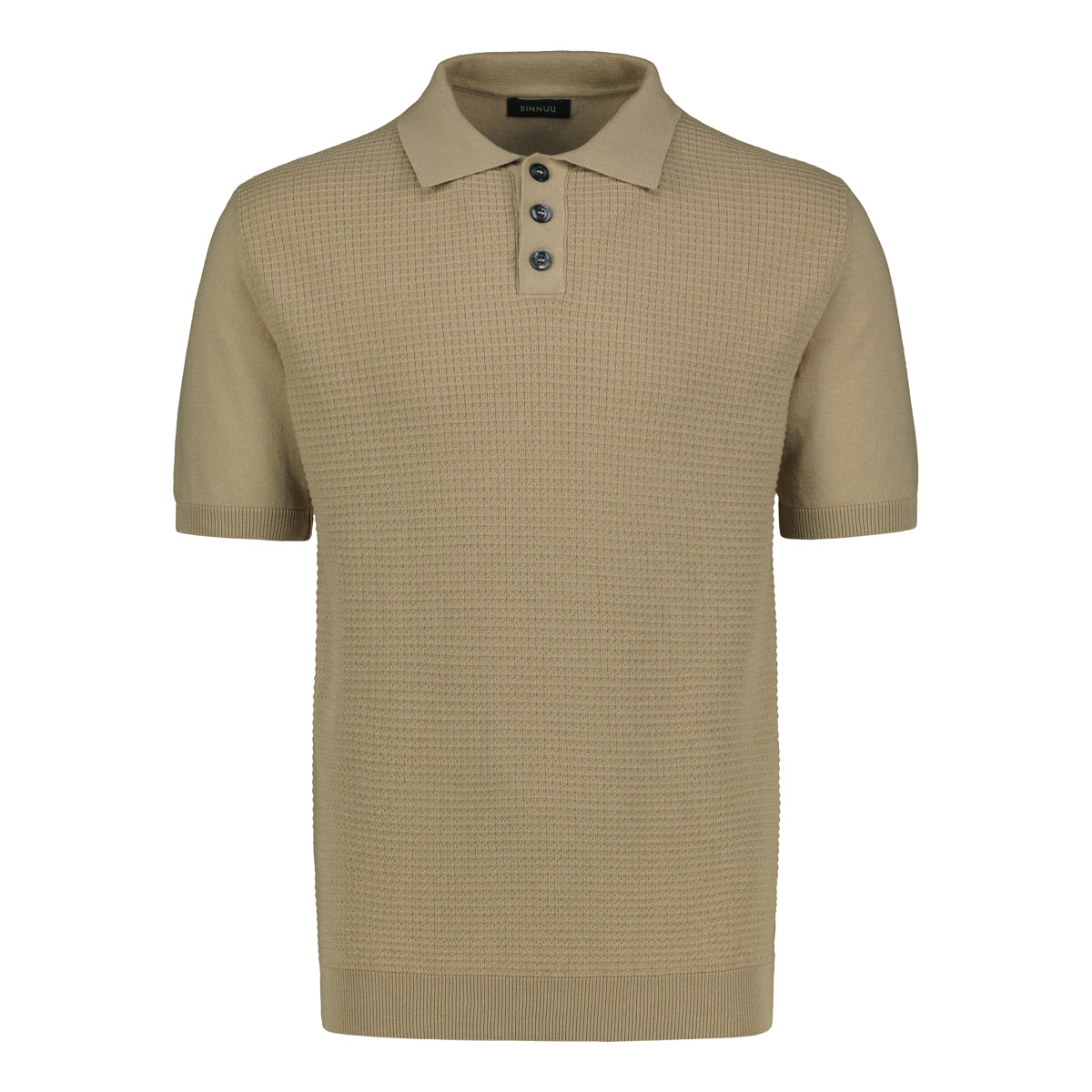 sinnuu-miesten-pikeepaita-knitted-polo-made-in-italy-beige-1