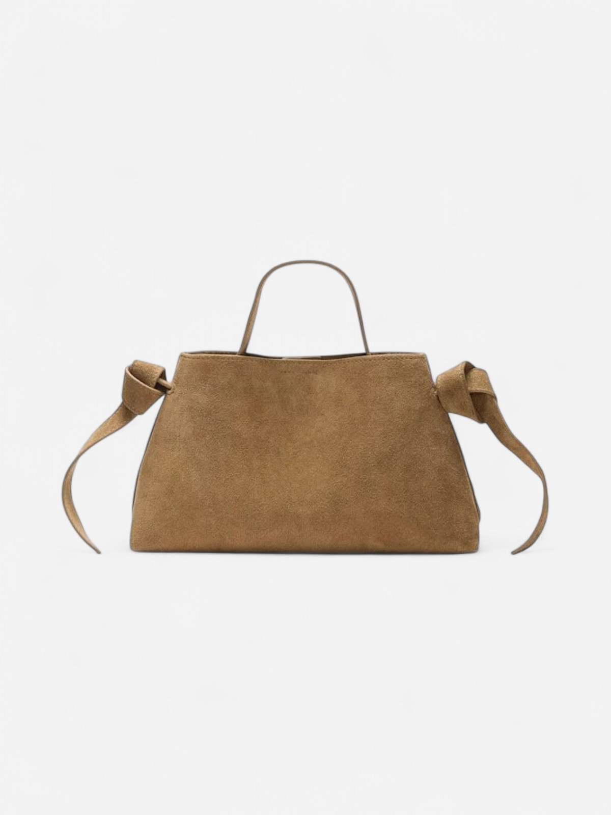 Selected Femme naisten laukku SLFStella Mini Suede Bag, Tan - Kekäle.fi