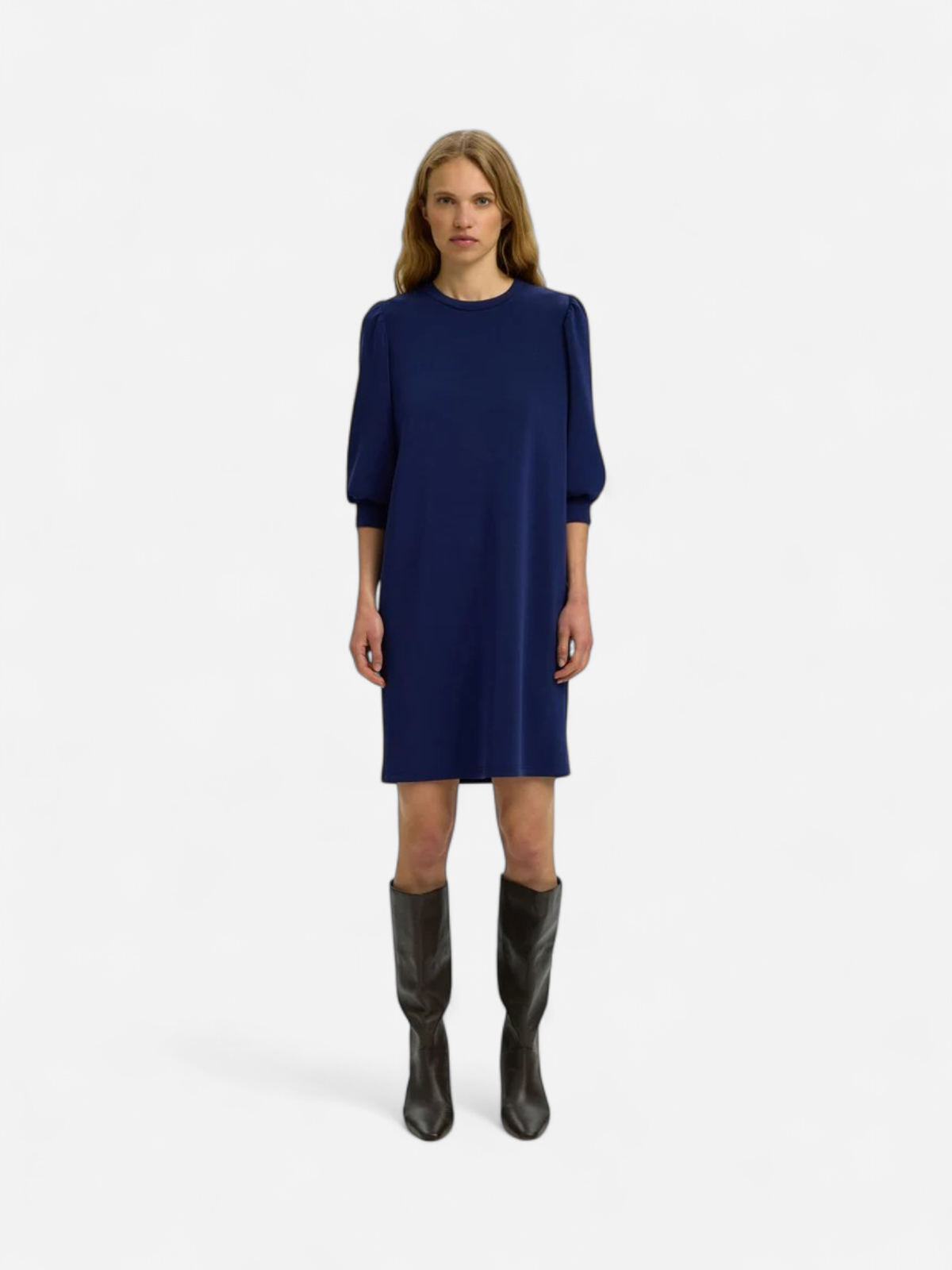SLFTENNY 3/4 SHORT SWEAT DRESS NOOS Ocean Cavern - Kekäle.fi
