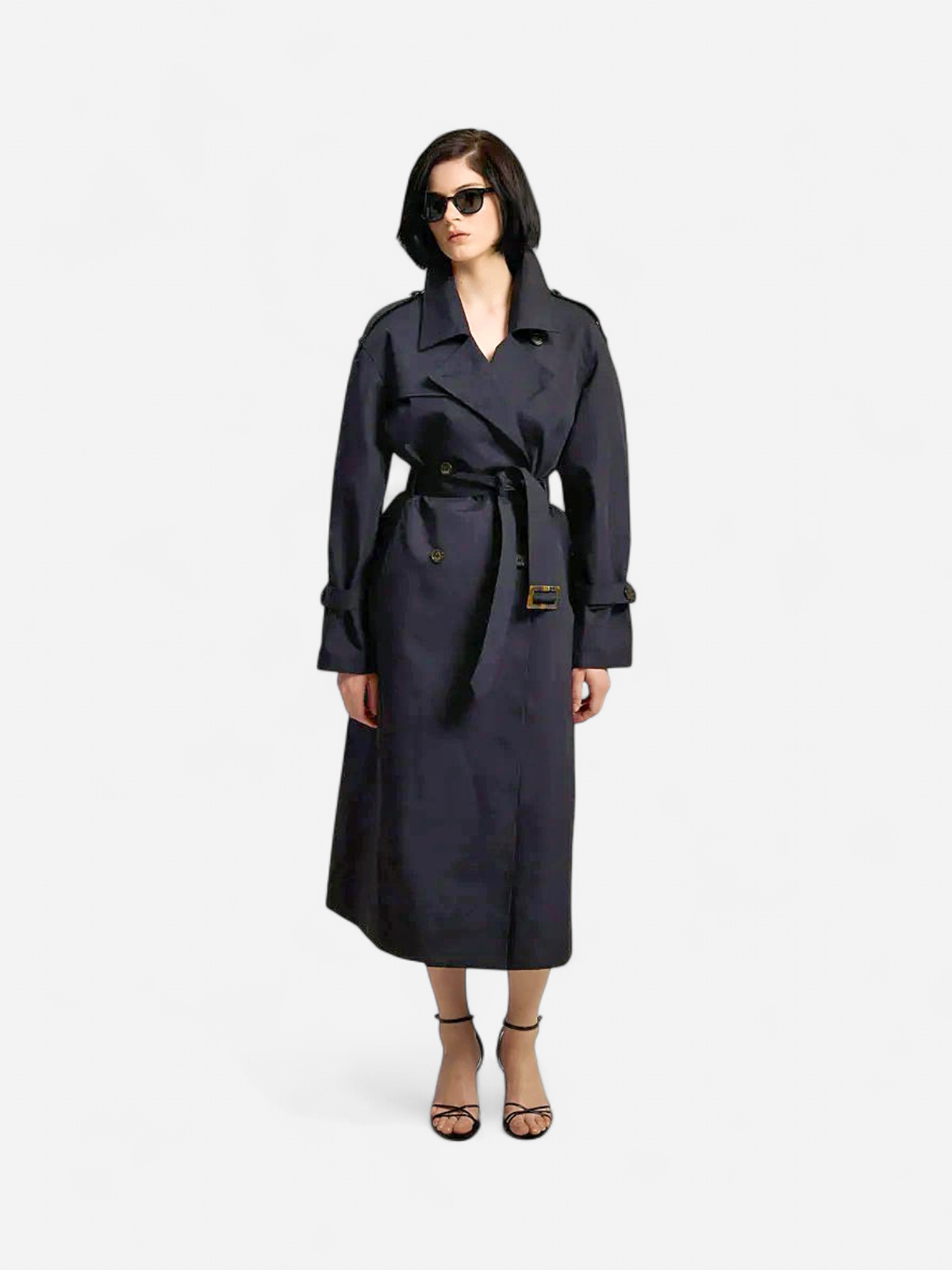 Andiata naisten trenssitakki Suela 2 Coat, musta - Kekäle.fi
