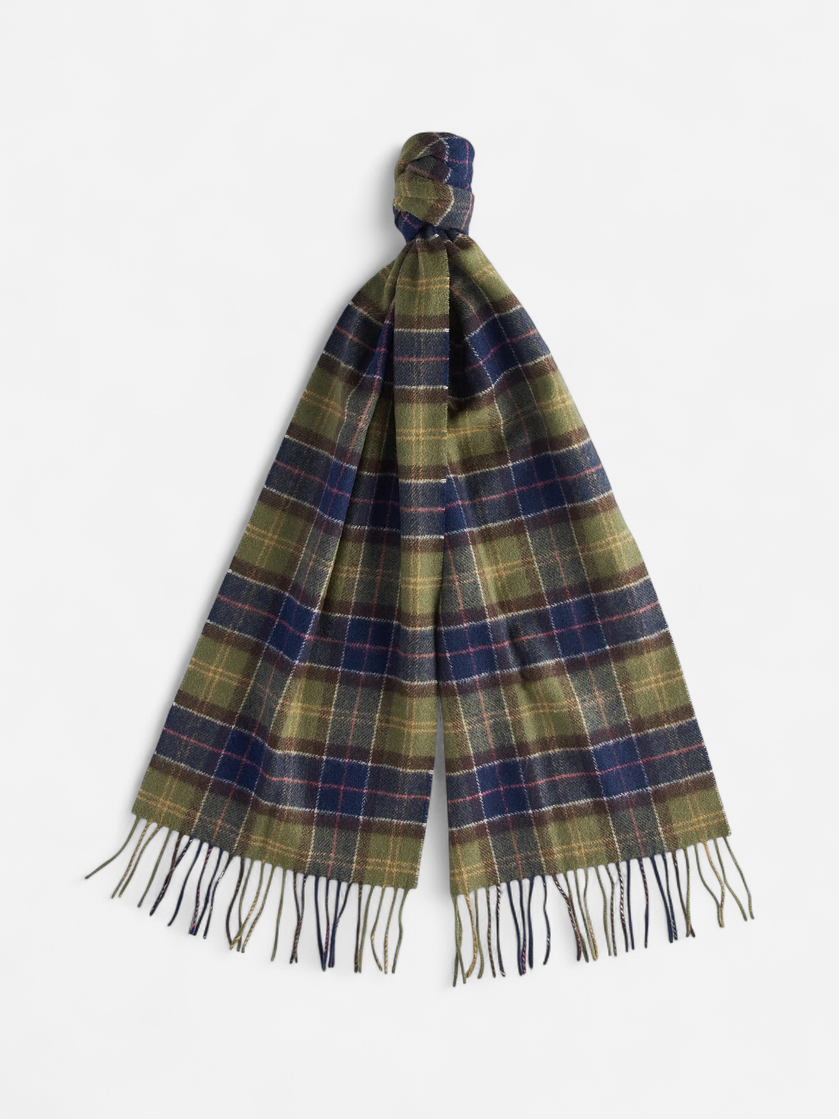 Barbour huivi TARTAN LAMBSWOOL NOS SCARF, ruskea ruutu - Kekäle.fi