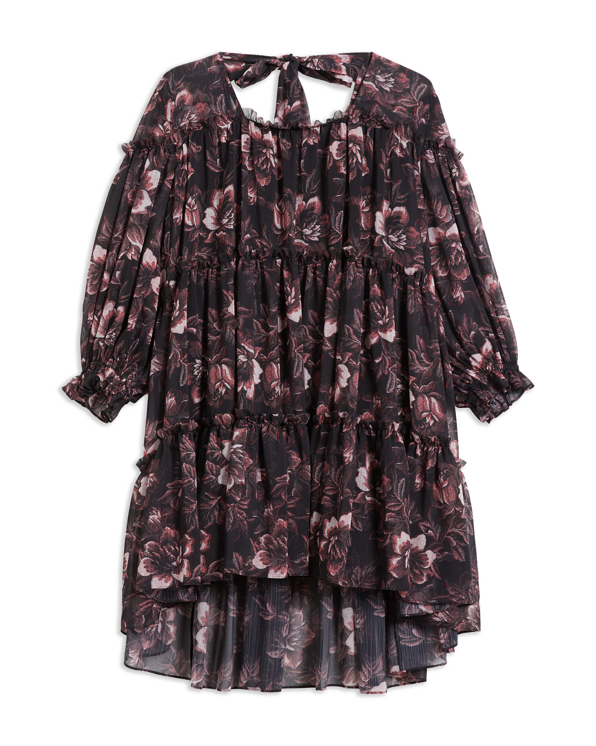 ted-baker-naisten-mekko-bernabe-dress-musta-kuosi-3