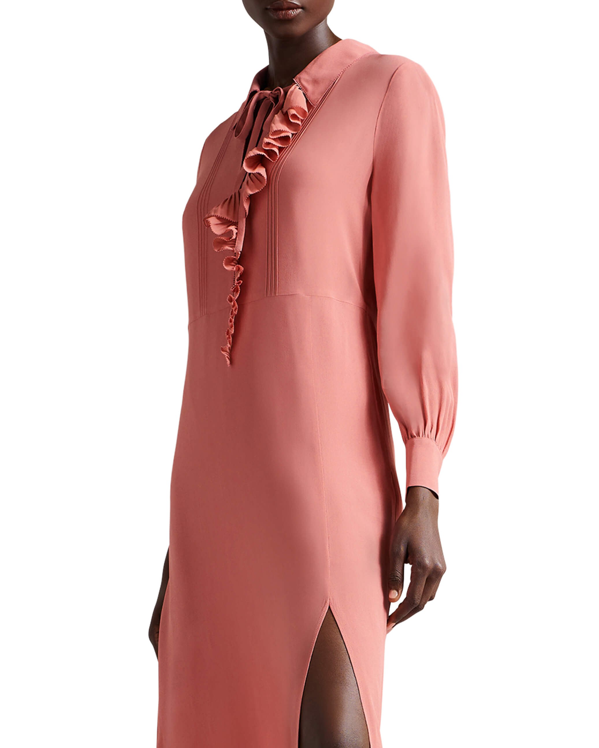 ted-baker-naisten-mekko-faithiy-dress-vaaleanpunainen-4