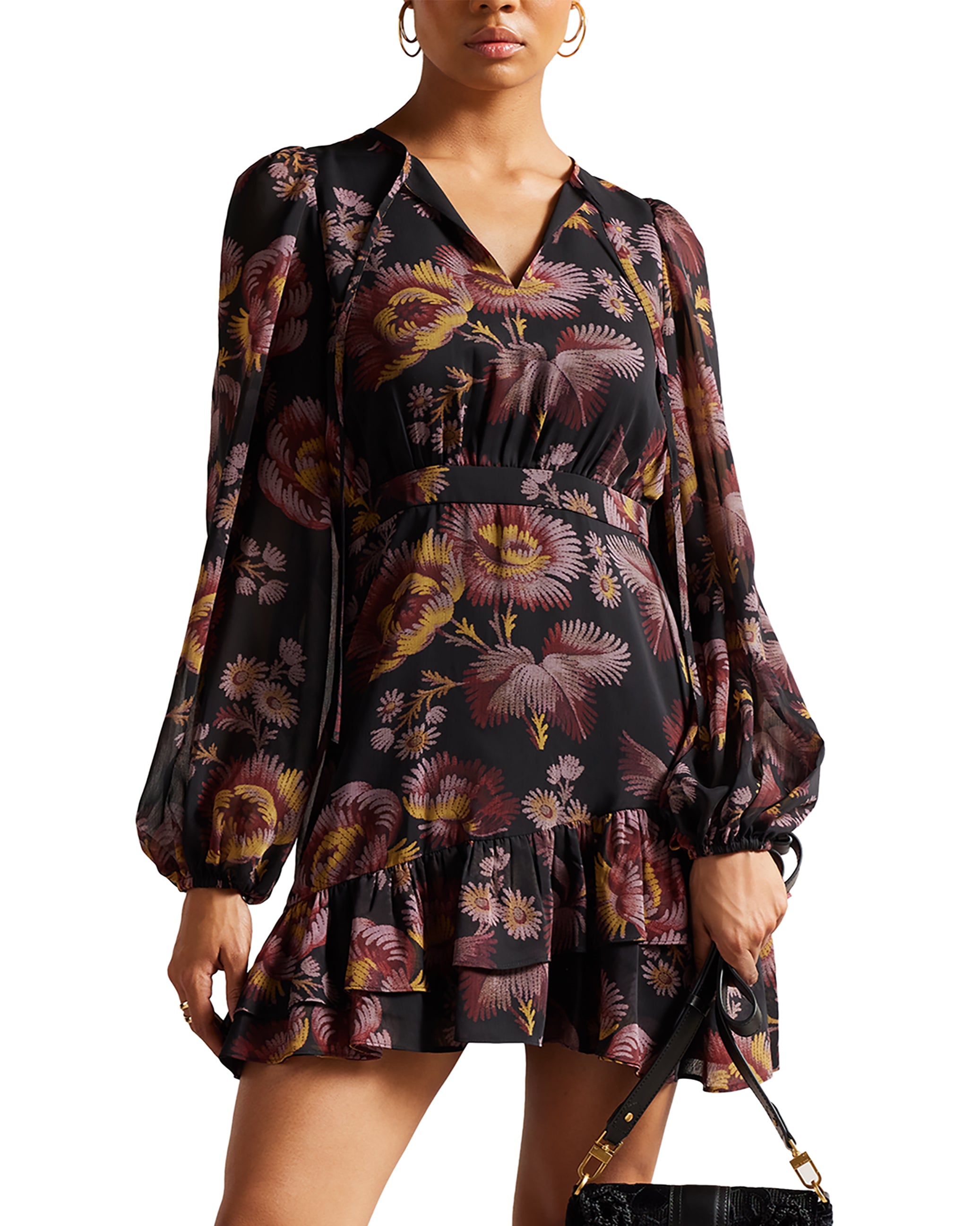 ted-baker-naisten-mekko-piara-dress-punainen-kuosi-3