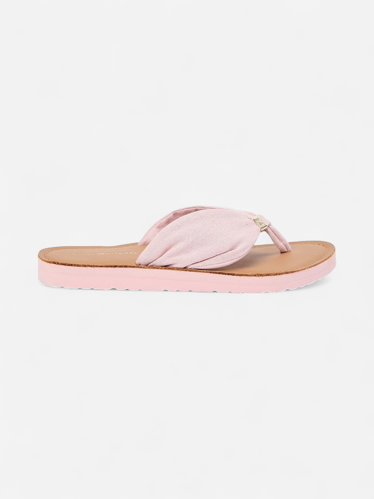 Tommy Hilfiger naisten sandaalit TH LTR Footbed Summer Sandal, vaaleanpunainen - Kekäle.fi