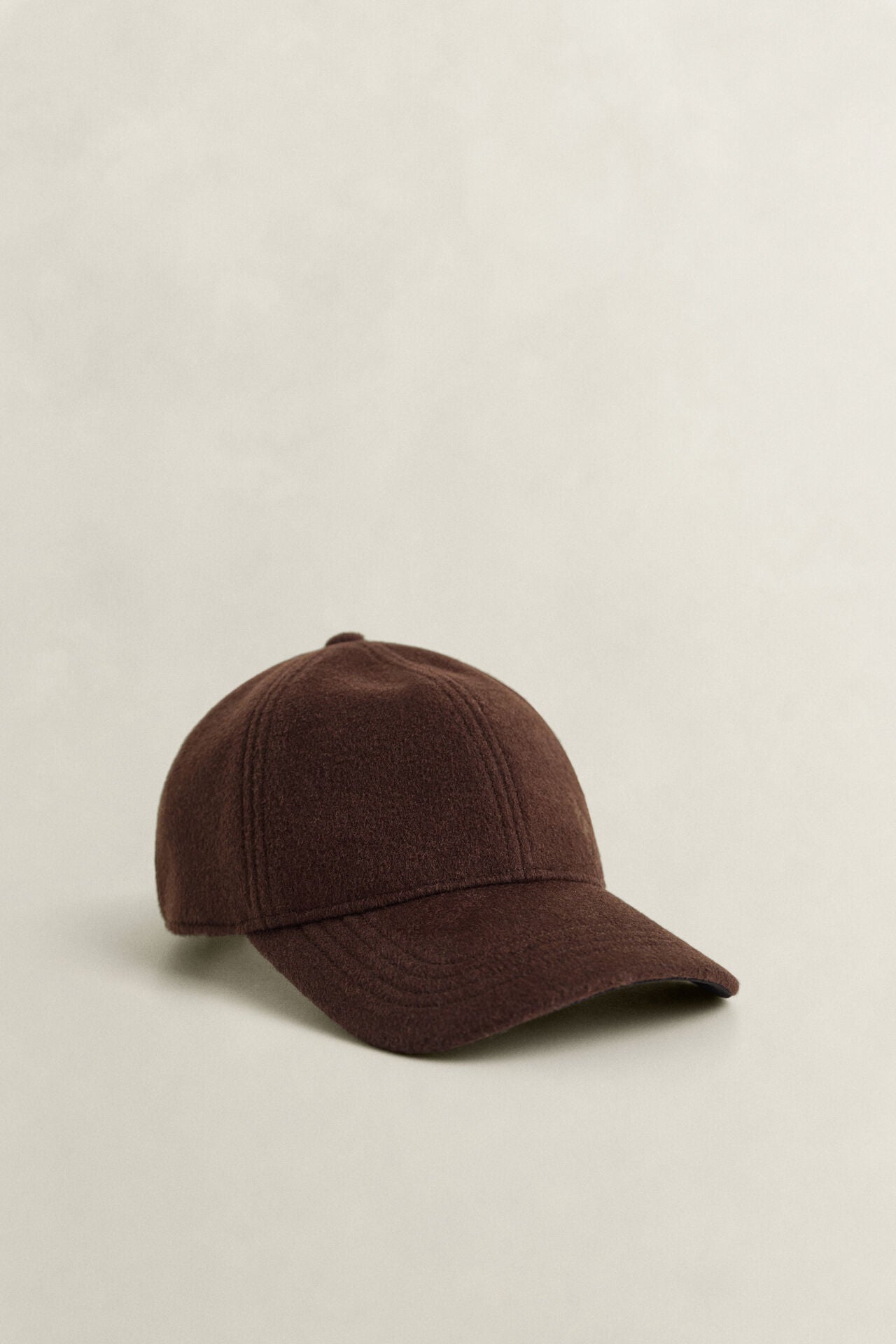Gant naisten lippis Lustrous Melton Cap, tummanruskea