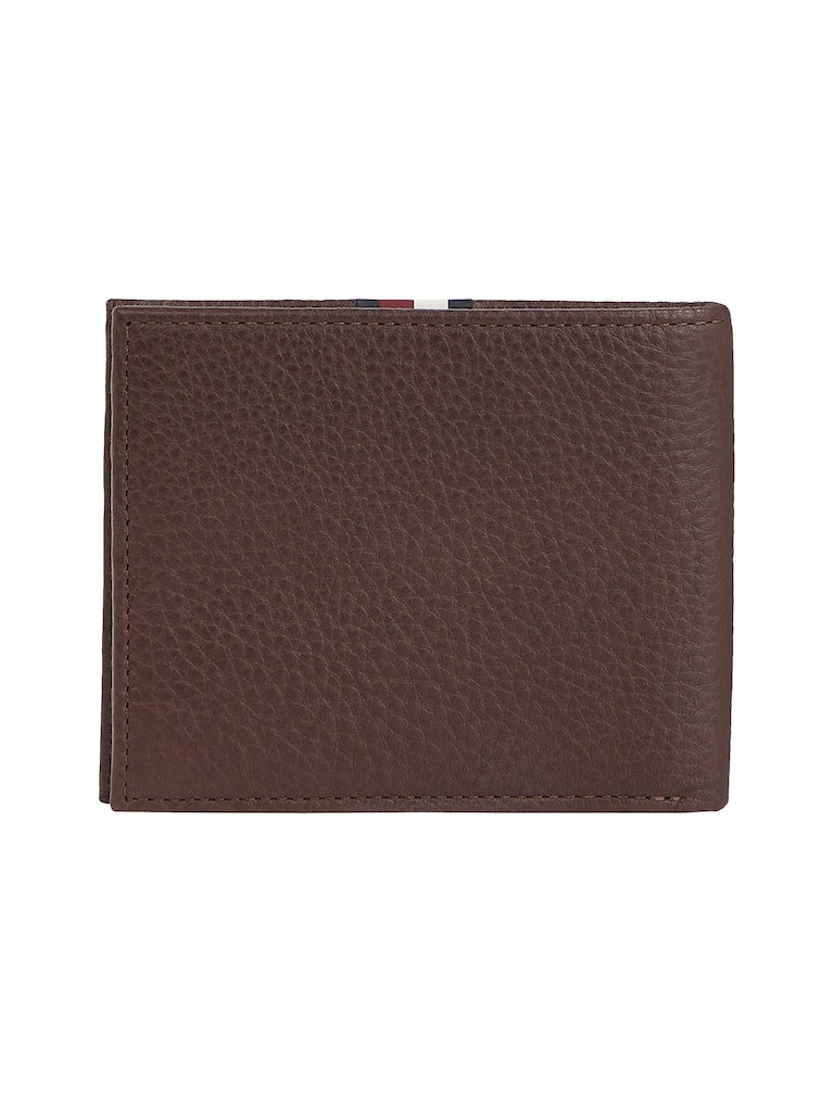 Tommy Hilfiger Lompakko CORP MINI CC WALLET, Tummanruskea