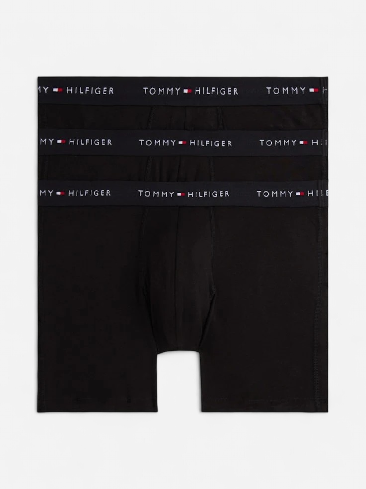 Tommy Hilfiger Miesten Bokserit, 3P Boxer Brief Musta - Kekäle.fi