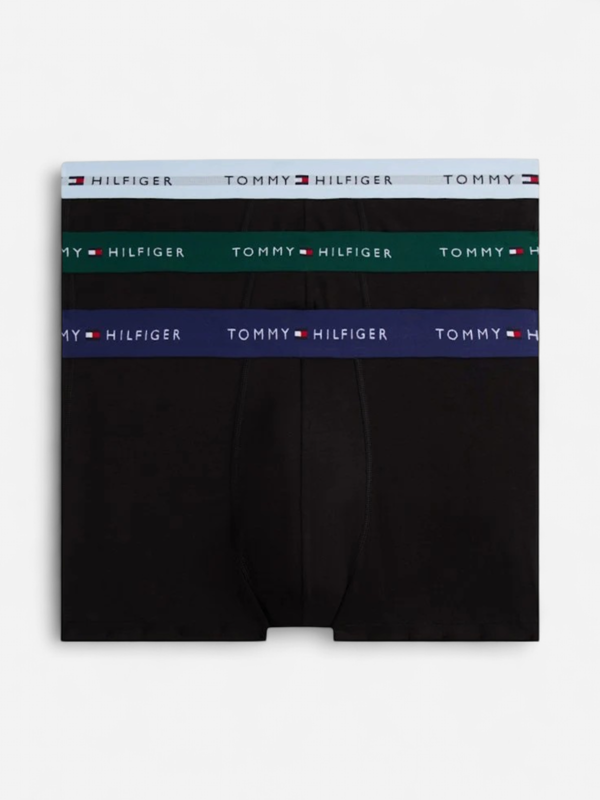 Tommy Hilfiger miesten bokserit, 3P WB TRUNK Musta - Kekäle.fi