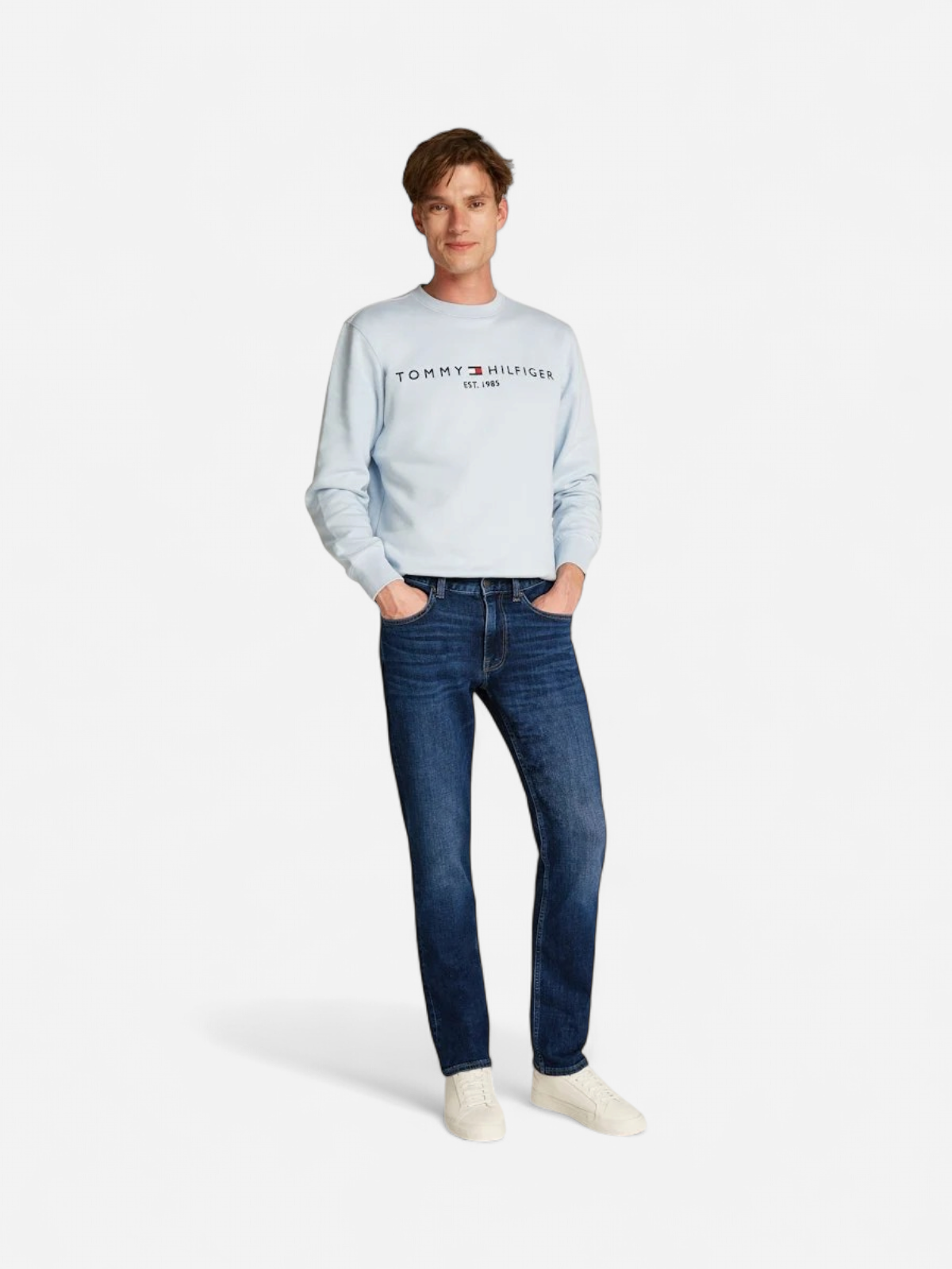 Tommy Hilfiger miesten farkut Core Denton Daek Blue, sininen - Kekäle.fi