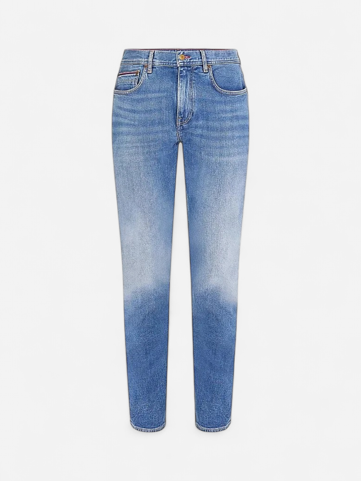 Tommy Hilfiger, Miesten Farkut, Straight Denton Boston Nos Indigo - Kekäle.fi
