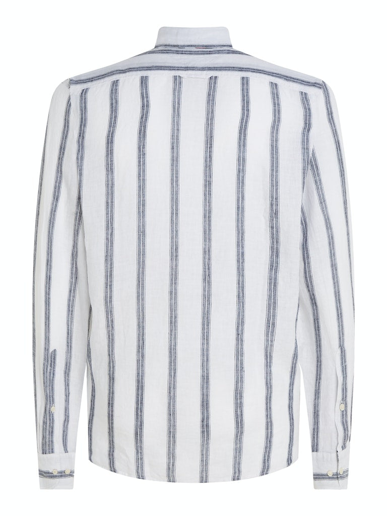 tommy-hilfiger-miesten-kauluspaita-linen-triple-stripe-shirt-raidallinen-sininen-4