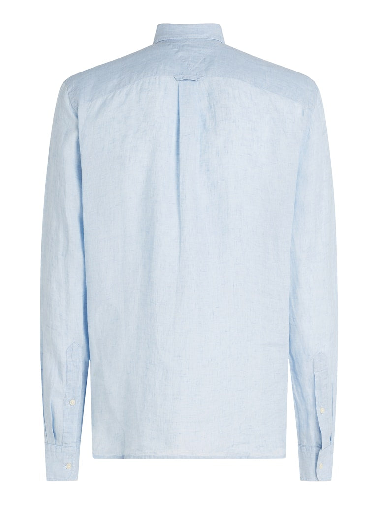 tommy-hilfiger-miesten-kauluspaita-pigment-dyed-linen-solid-keskisininen-5