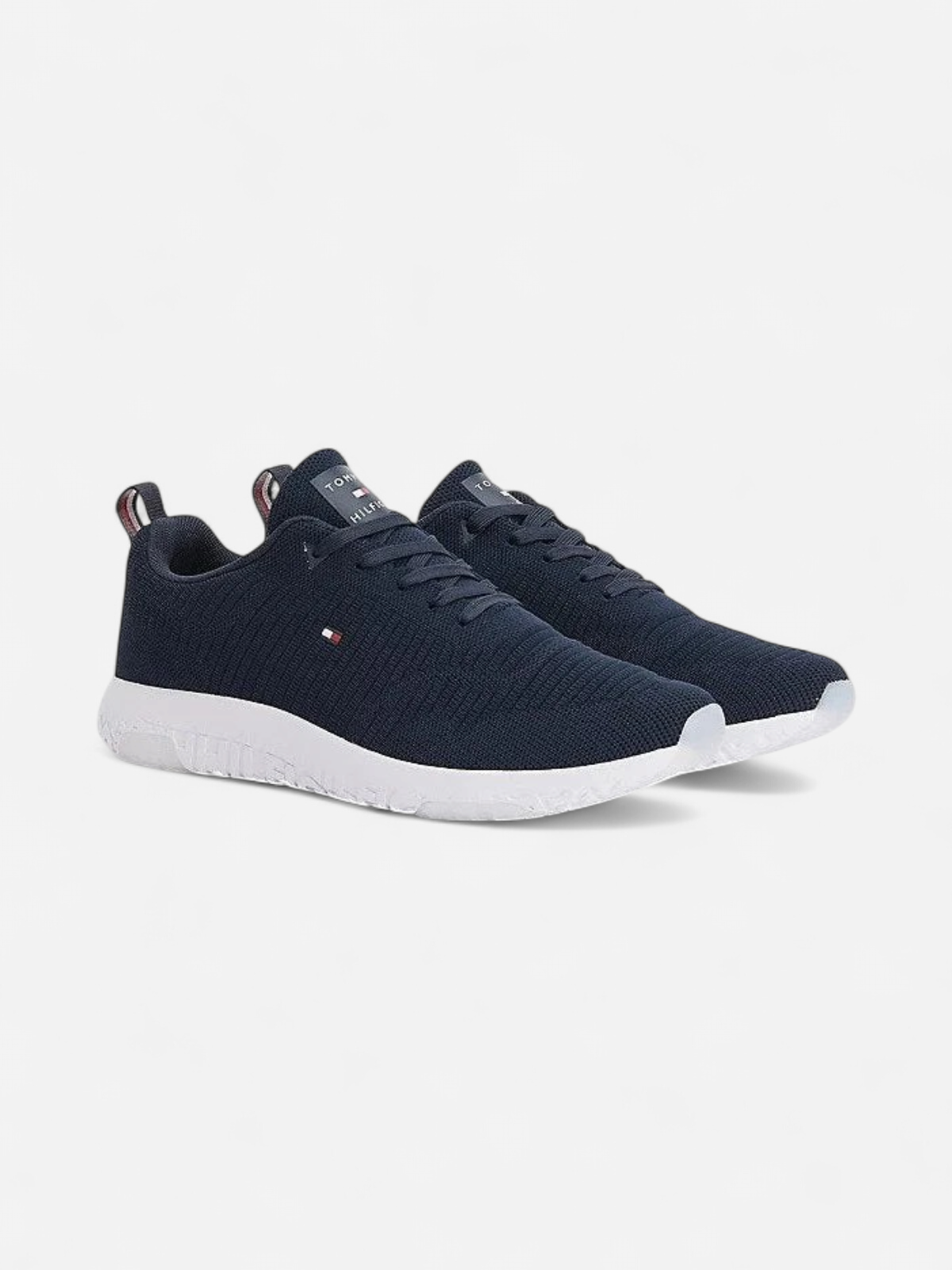 Tommy Hilfiger Miesten lenkkarit CORPORATE KNIT RIB RUNNER Tummansininen - Kekäle.fi